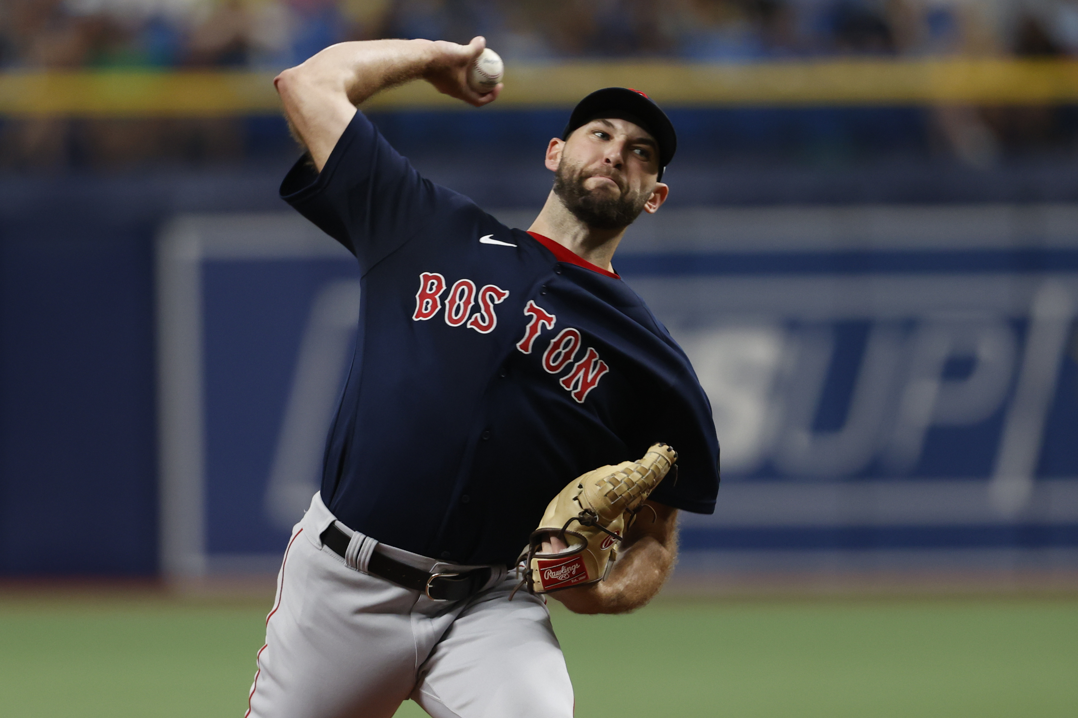 Relegated to the Boston Red Sox bullpen, struggles on the mound