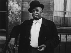 Dawoud Bey, "A Man in a Bowler Hat," 1976, from "Harlem, U.S.A."