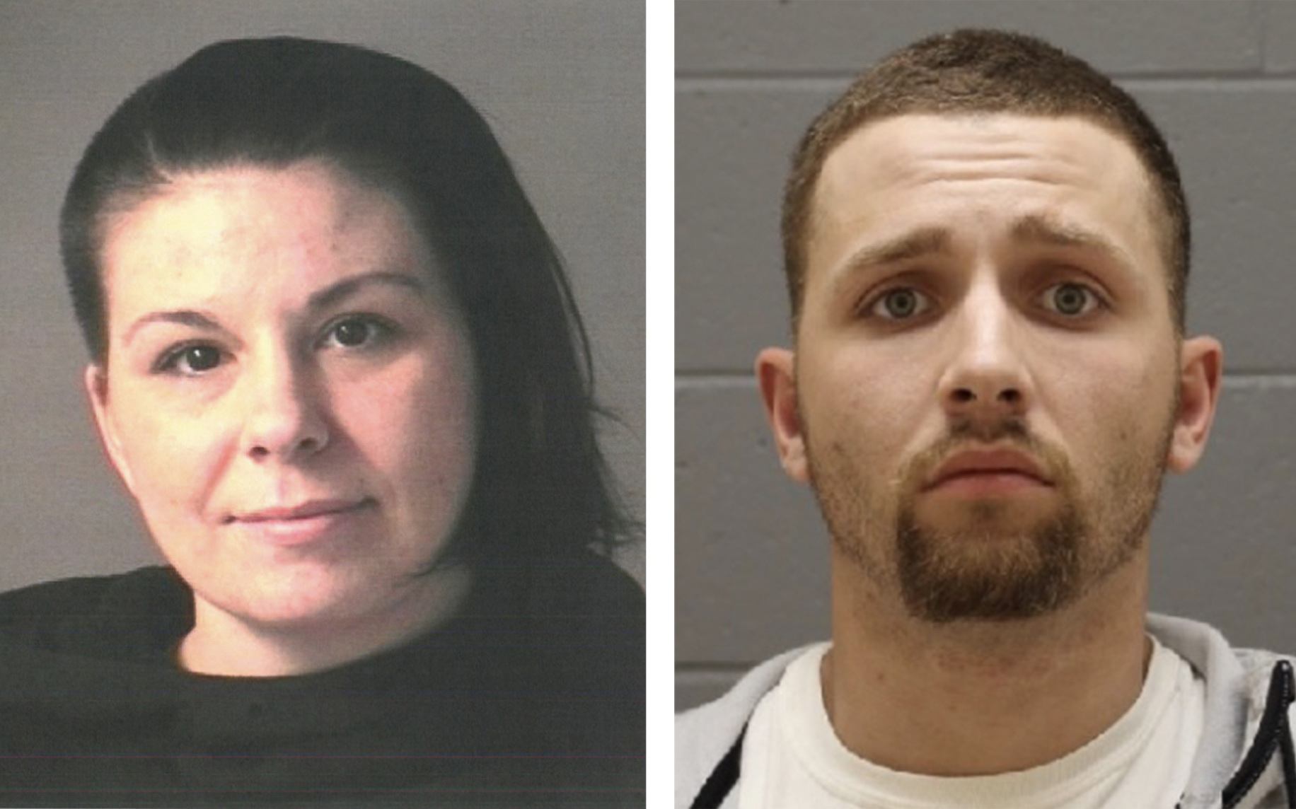 Danielle Dauphinais (in a photo from January 2020) and Joseph Stapf (in a photo from 2019)