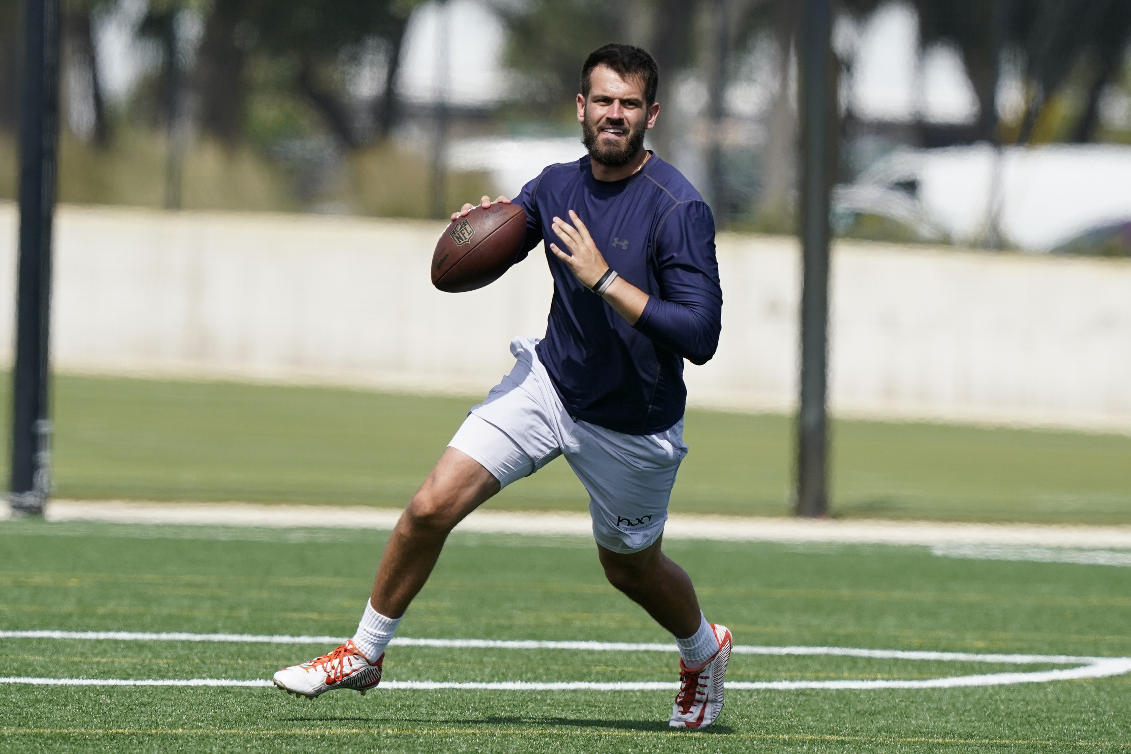 As he prepares for NFL draft, quarterback Jeff George Jr. has a pretty good  guide: his father - The Boston Globe