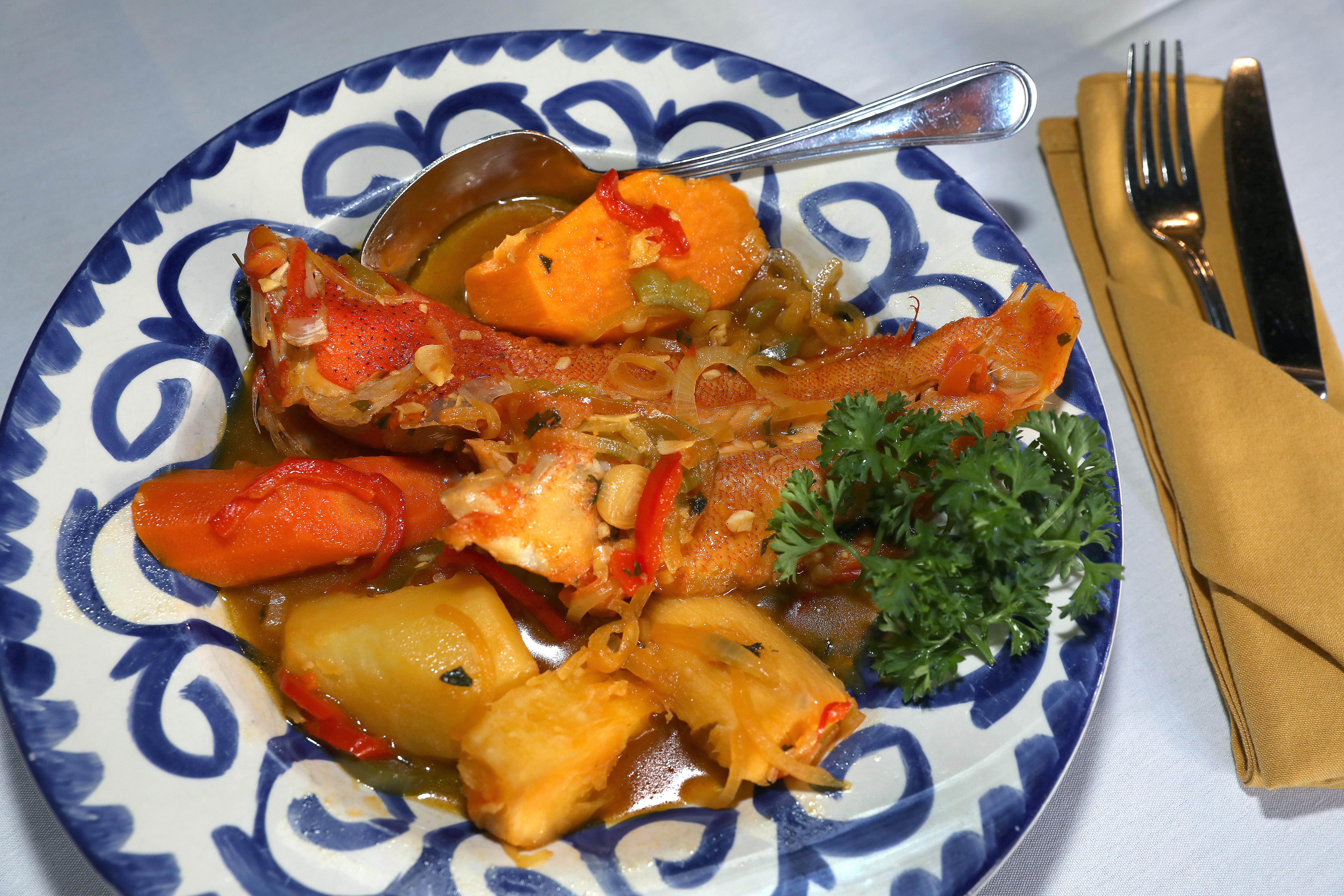 Restaurante Cesaria's fish stew.