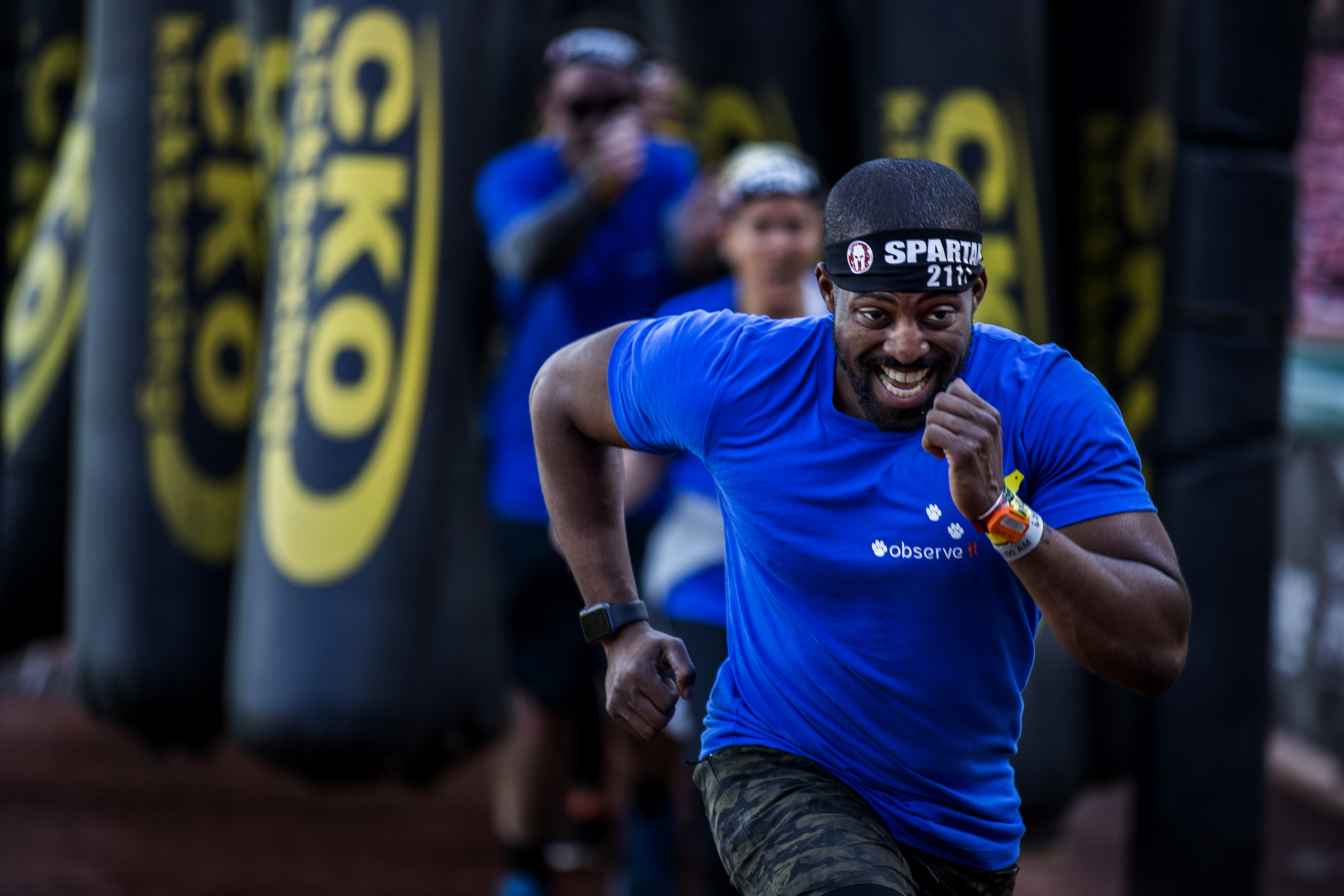 De Sena held a Spartan Race at Fenway Park in November.