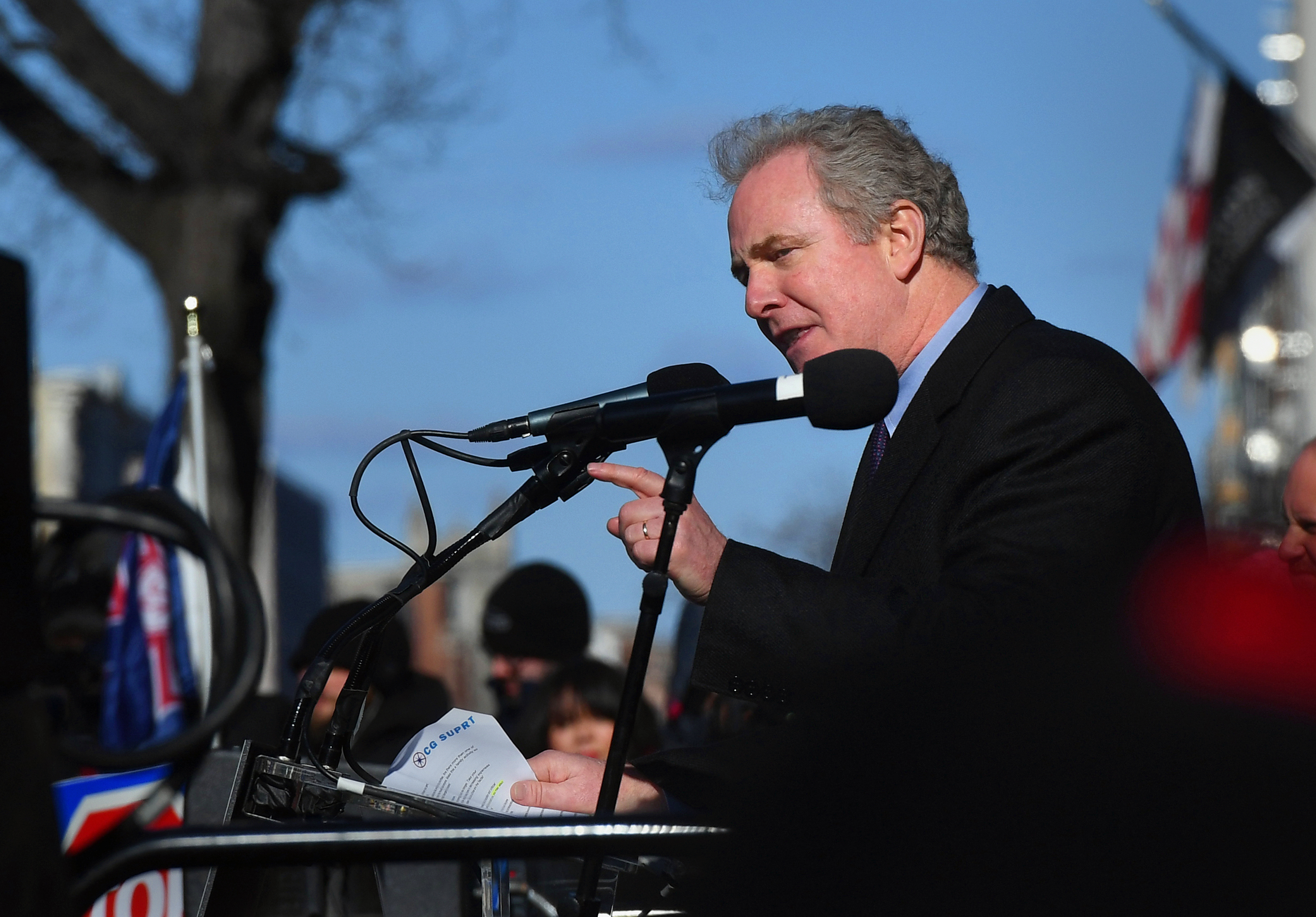 Senator Chris Van Hollen of Maryland says he's "ashamed" that the country deported asylum seekers who had sponsors willing to take them in and that these people allege they were treated harshly in the process.