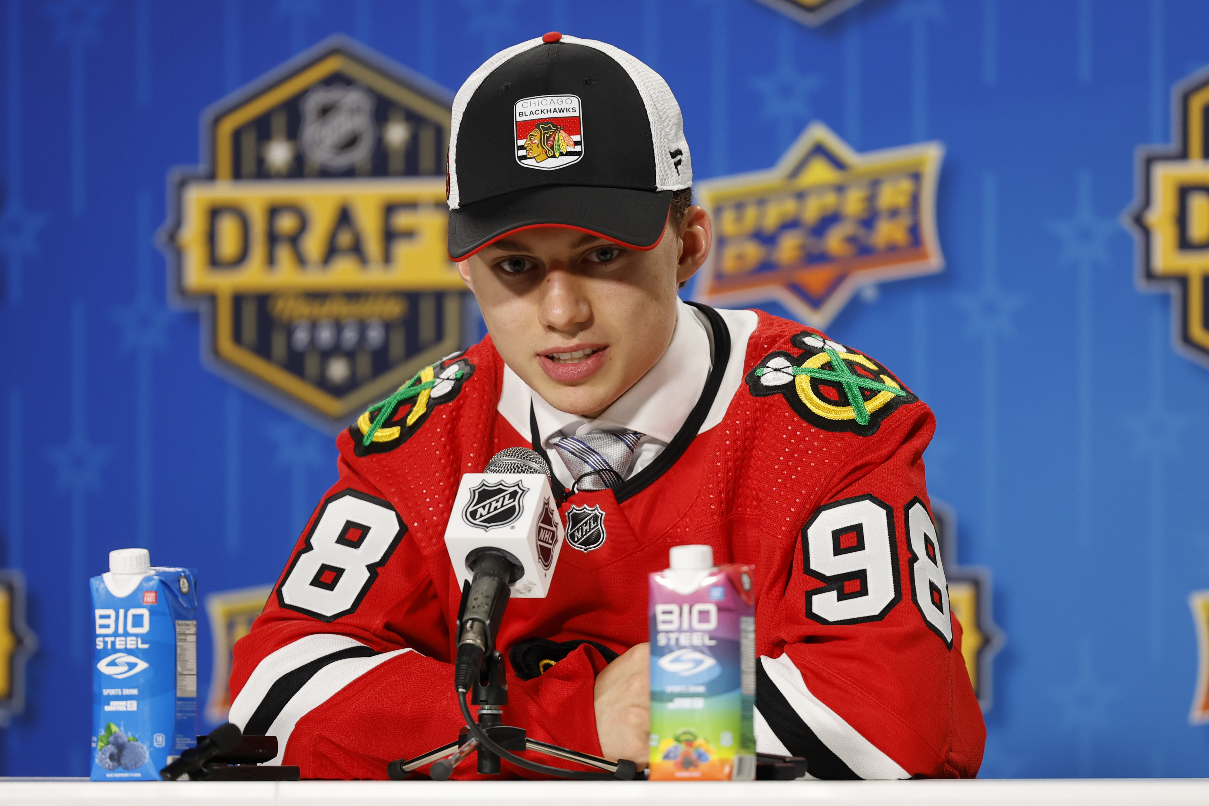 Plenty of excitement during first round of NHL Draft, while Bruins