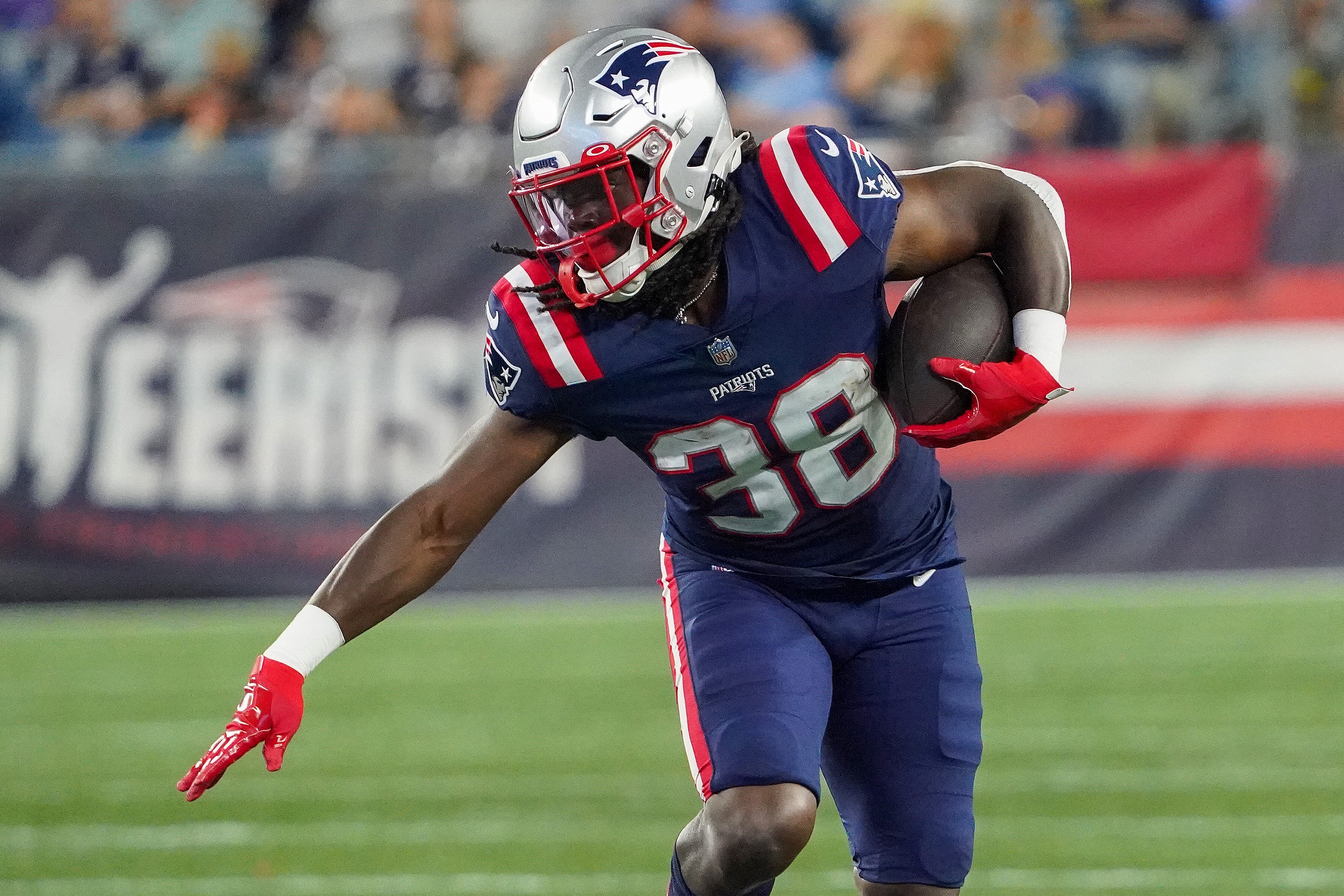 How Patriots RB Rhamondre Stevenson went from Wal-Mart to the NFL