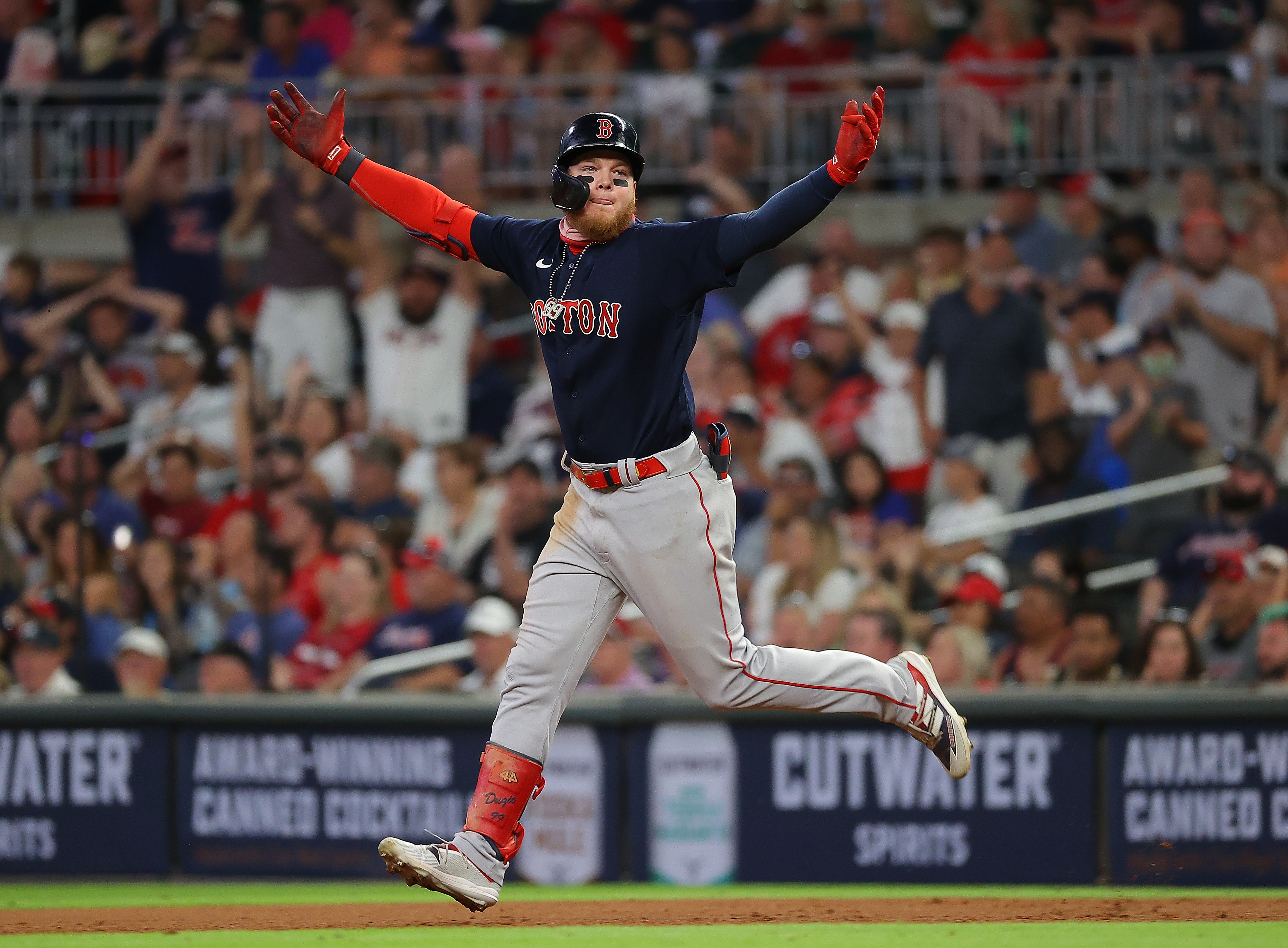 It was an ugly win.' Nothing came easy in Red Sox' victory over Braves -  The Boston Globe
