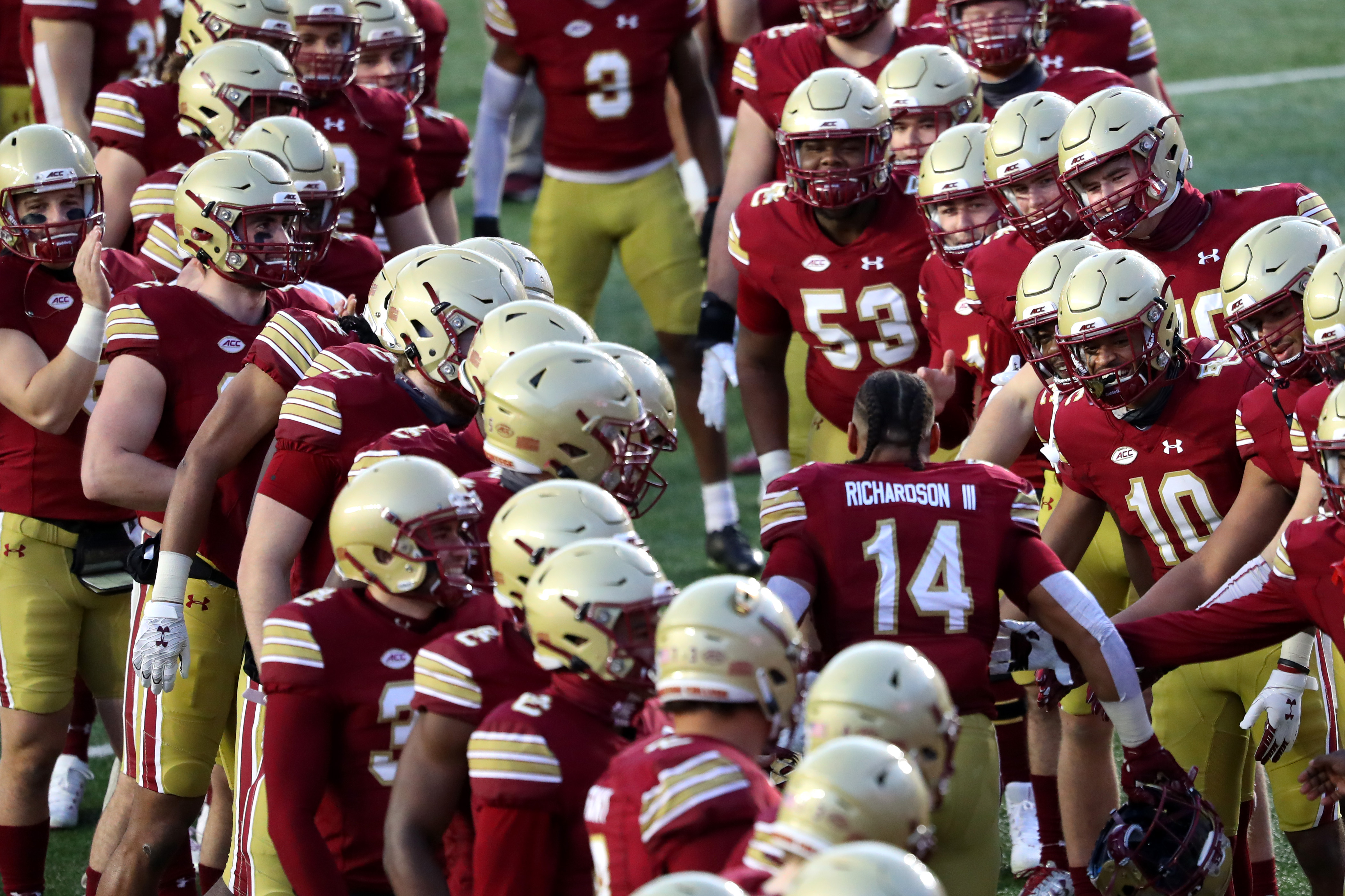 Boston College is about to finish an entire college football