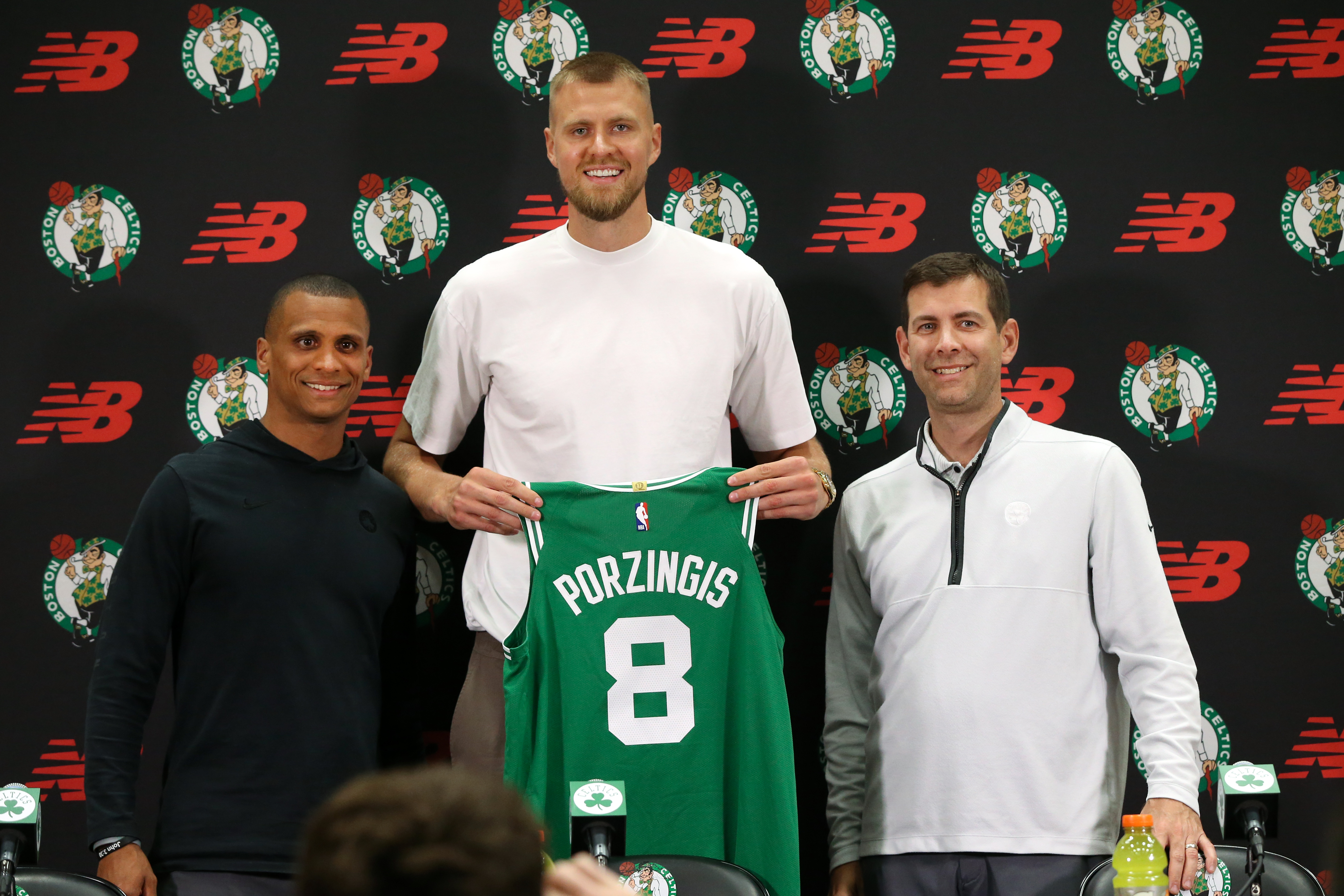 Kristaps Porzingis hopes to be a perfect fit for the Celtics: 'I'm going to  do everything I can to help this team.' - The Boston Globe