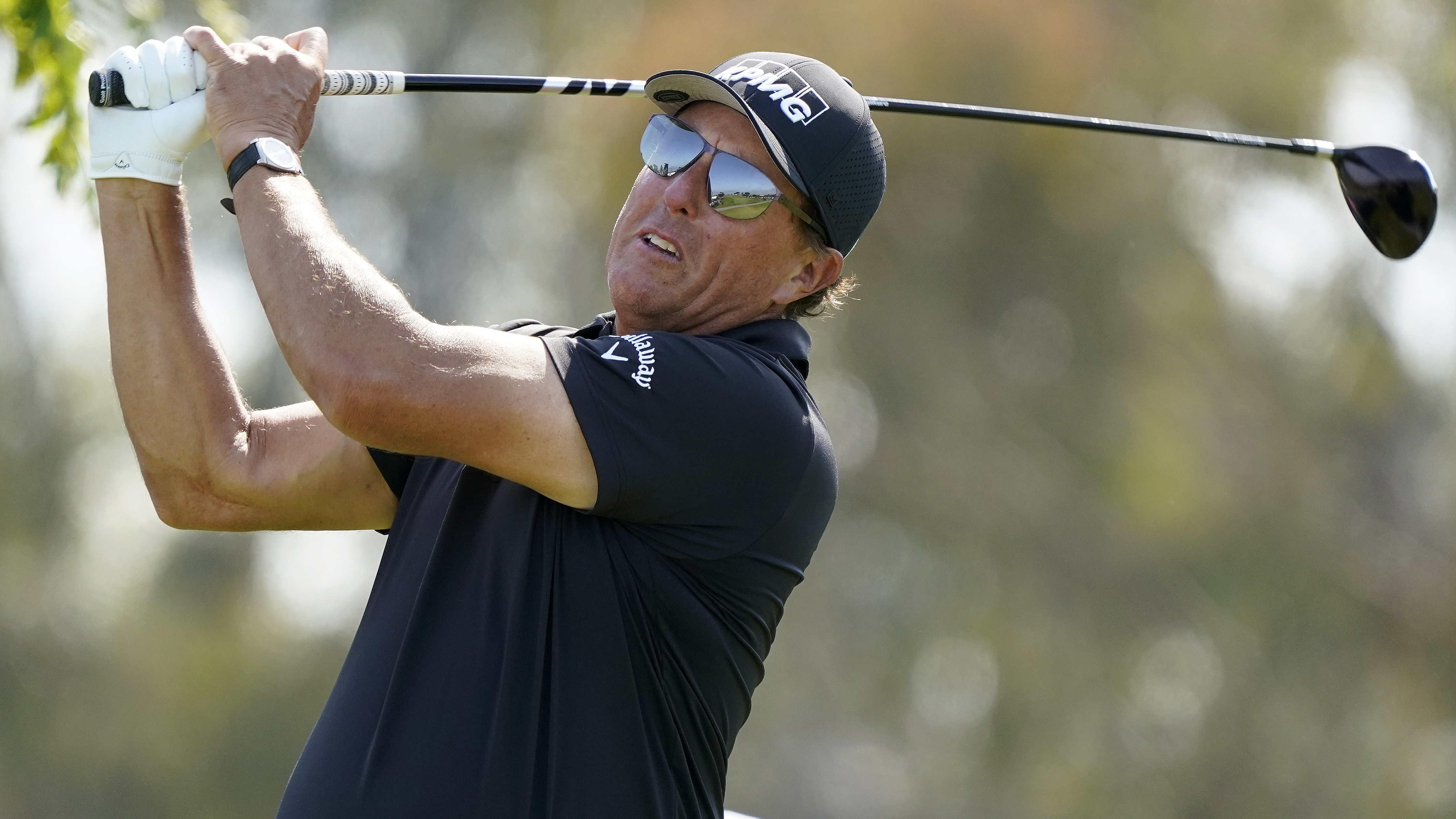 Phil Mickelson had three bogeys in his first six holes Thursday.