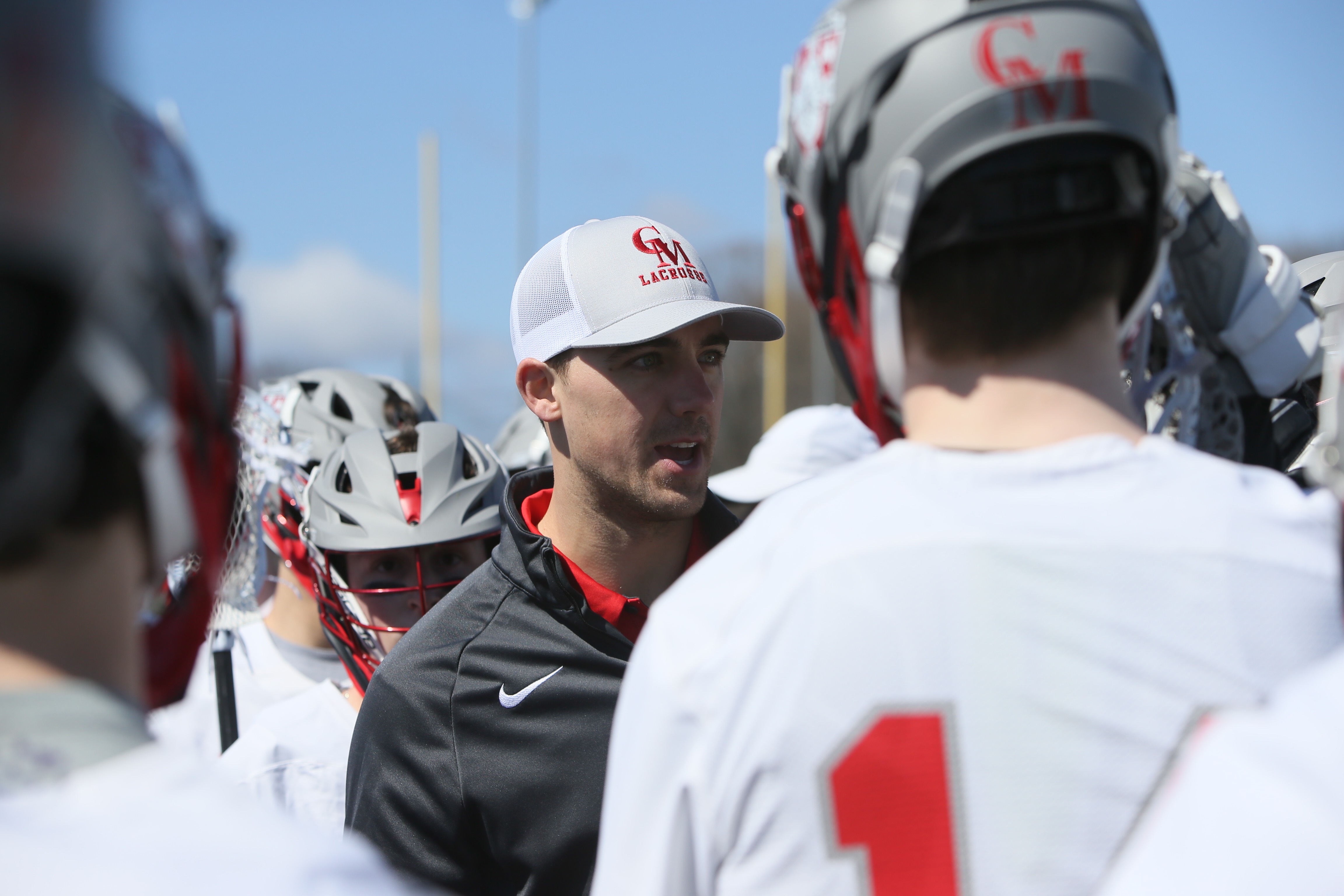 Catholic Memorial's Gage Mohammed said coach Matt Callahan (above) has been all in to keep the players motivated in the absence of a season.