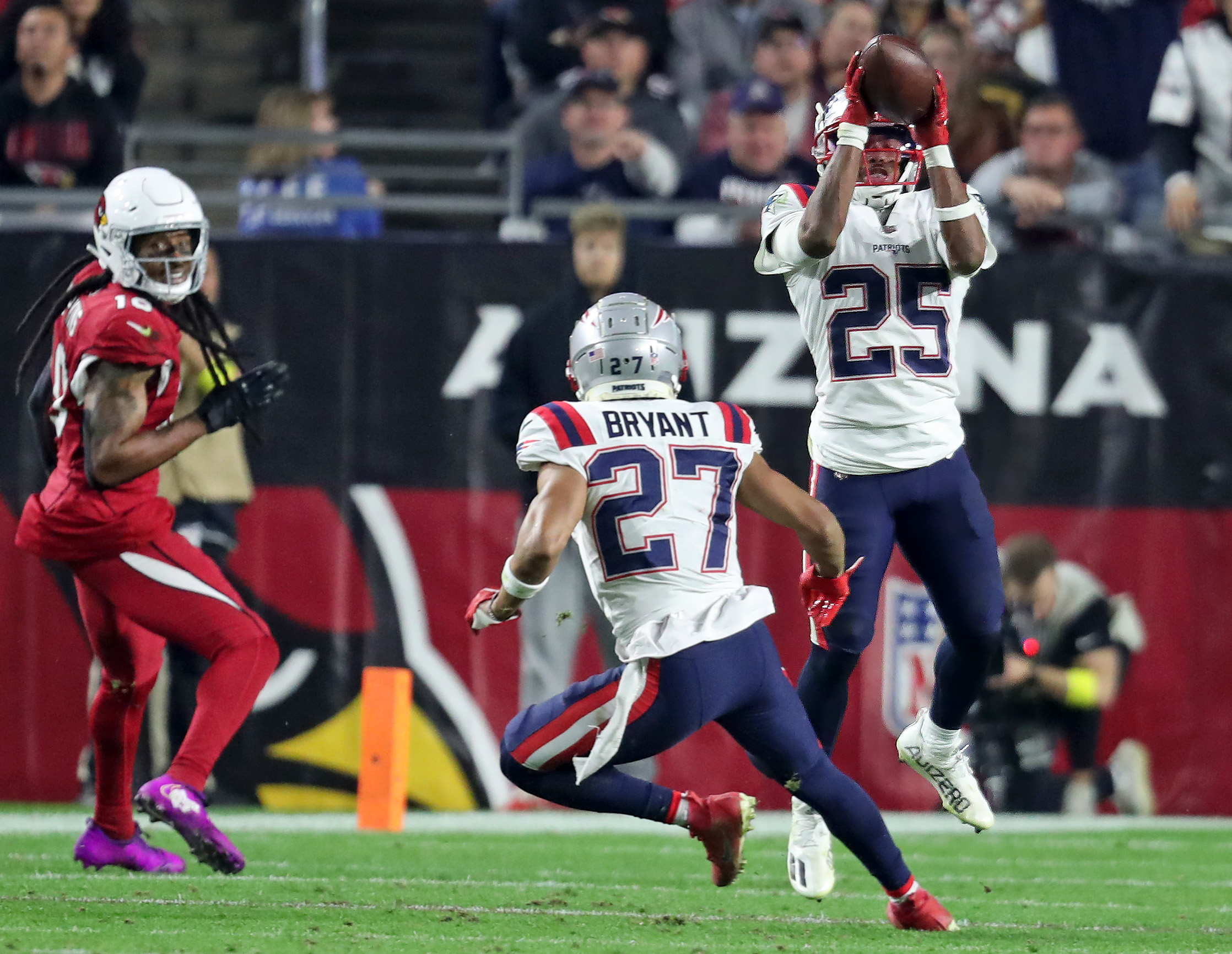 Patriots stuff Colts at goal line for hard-fought road win - The Boston  Globe