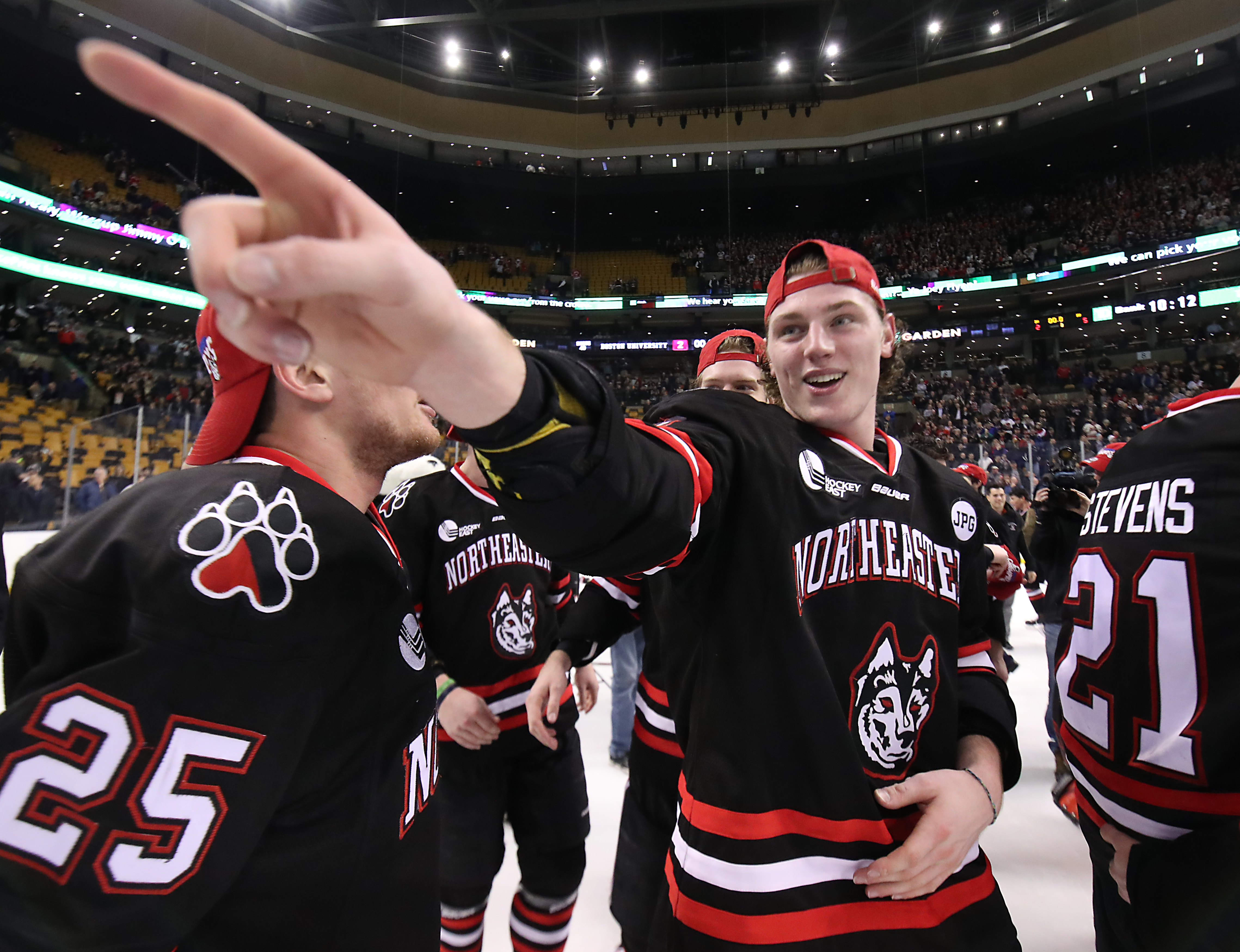 Adam Gaudette was a key part of Northeastern's recent run of success under Jim Madigan.