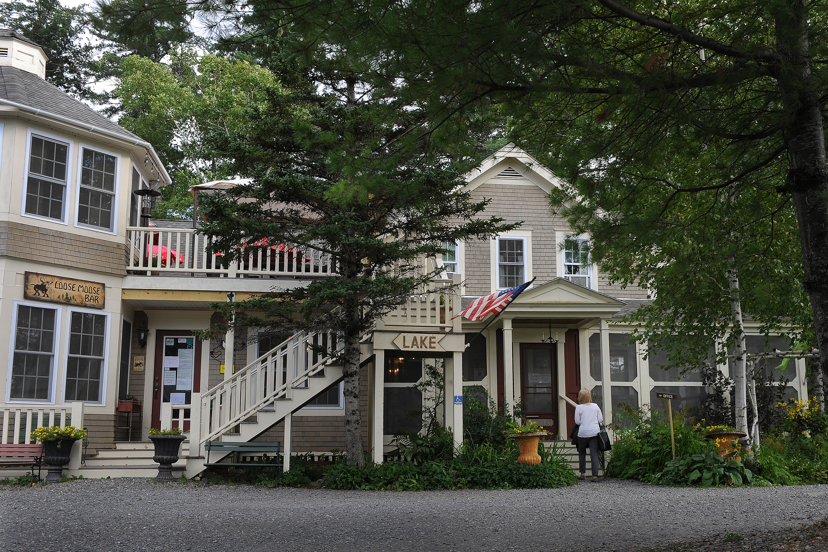 The Big Moose Inn's lodging and dining license, which had temporarily been suspended, was reinstated on Friday after it “corrected all public health hazards cited,” according to the Maine CDC.