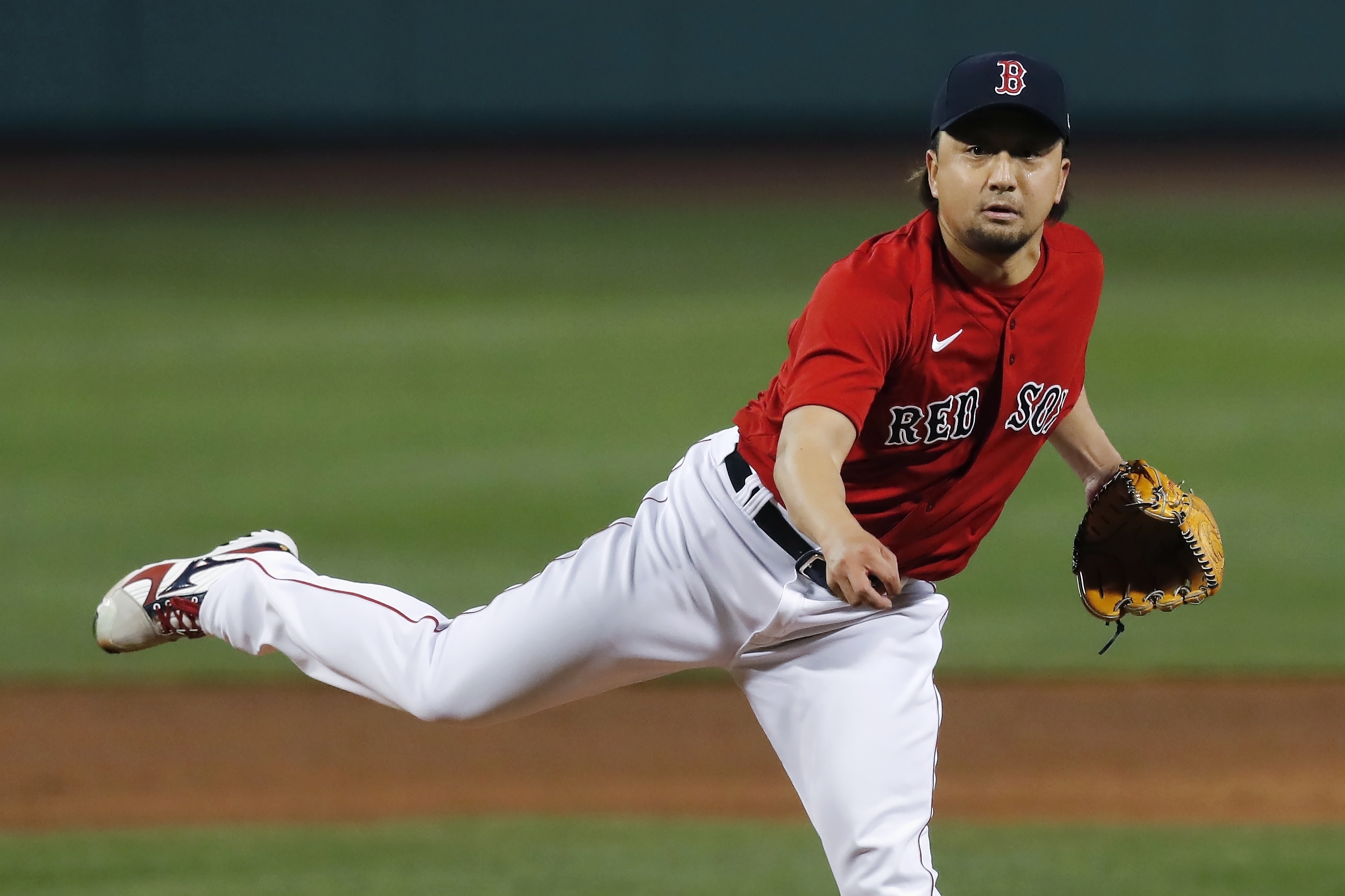 Hirokazu Sawamura hasn't been used in many high-leverage spots by Alex Cora, but is continuing to earn his manager's trust in his first MLB season.