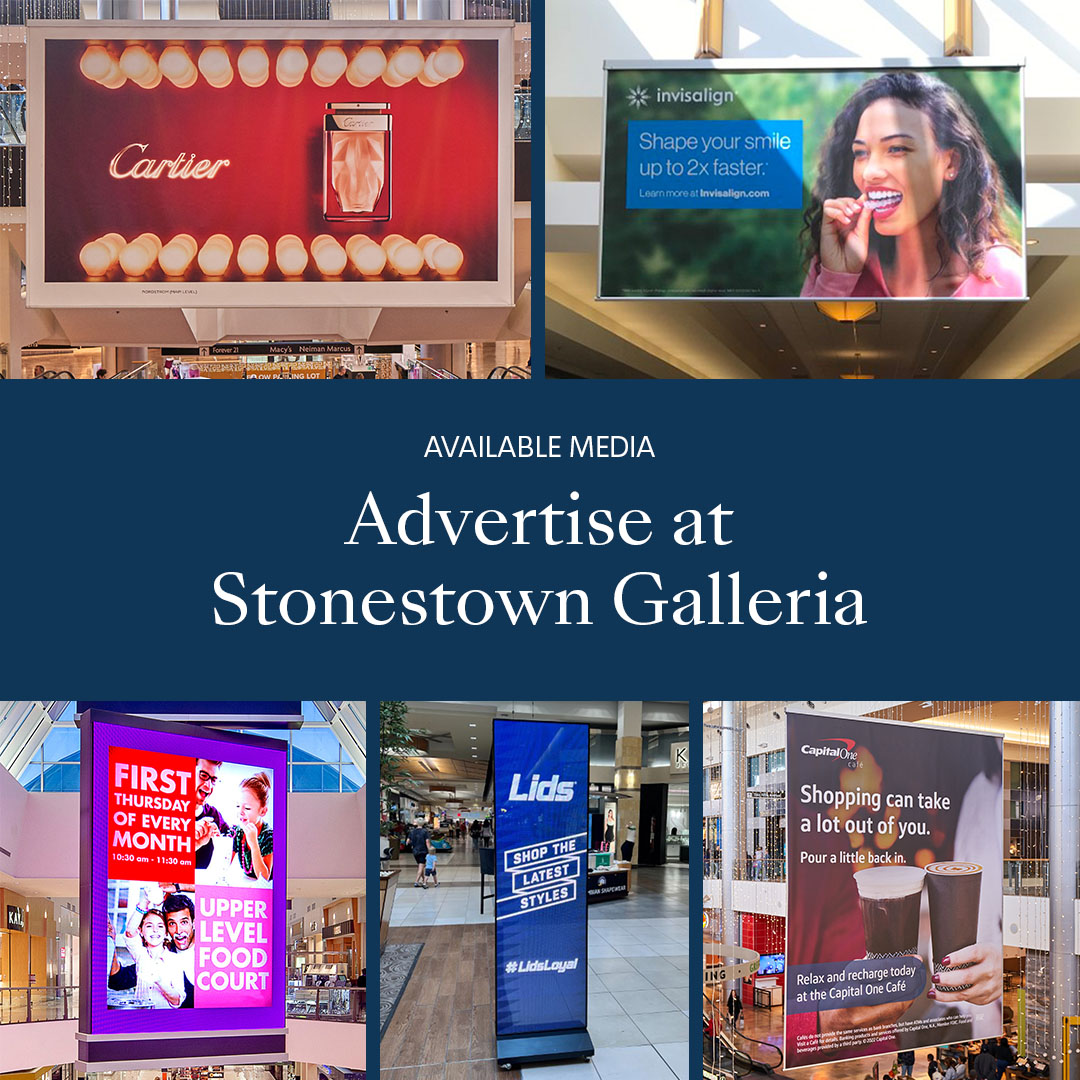 Advertising at Stonestown Galleria