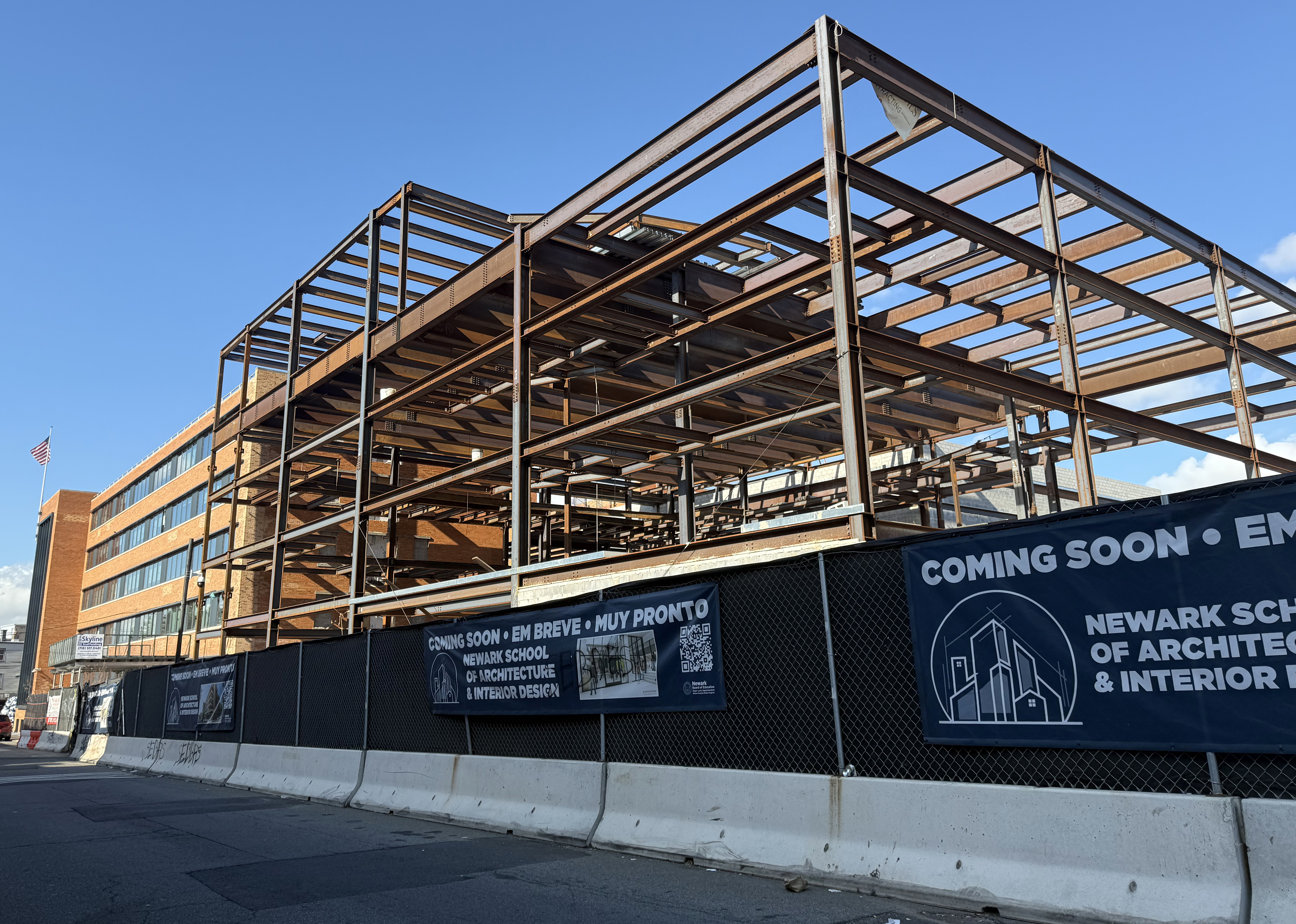 New School Building Construction