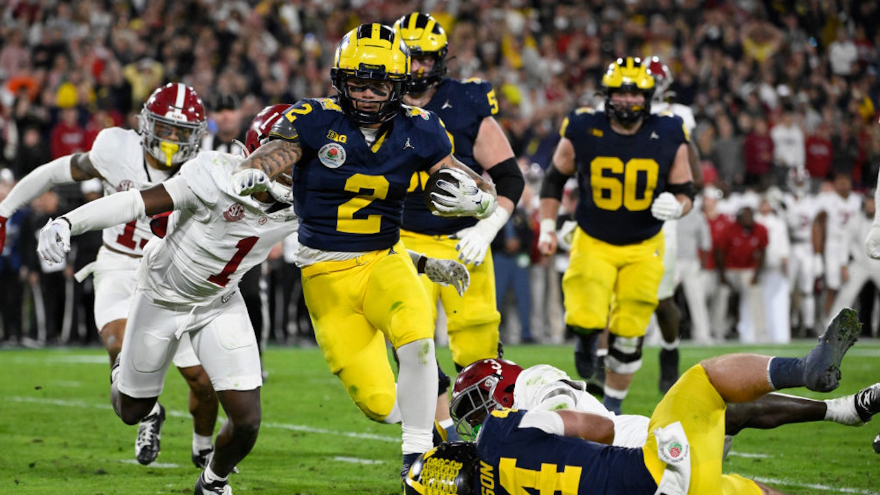 No. 1 Michigan and No. 4 Alabama to play in the College Football Playoff  Semifinal at the Rose Bowl Game presented by Prudential - Tournament of  Roses - Rose Bowl Game