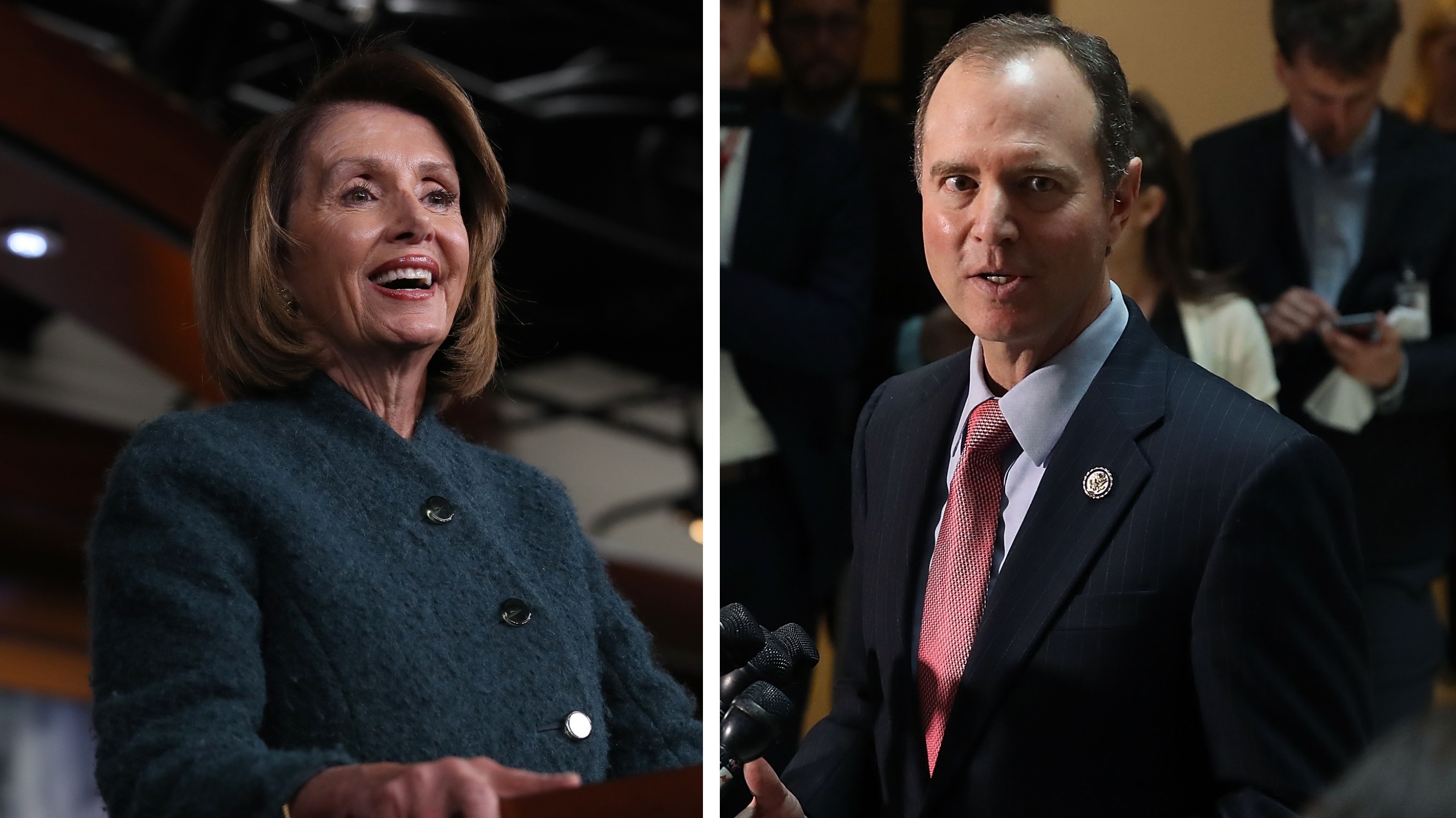 LISTEN: Nancy Pelosi, Adam Schiff Hold News Conference Amid Impeachment ...