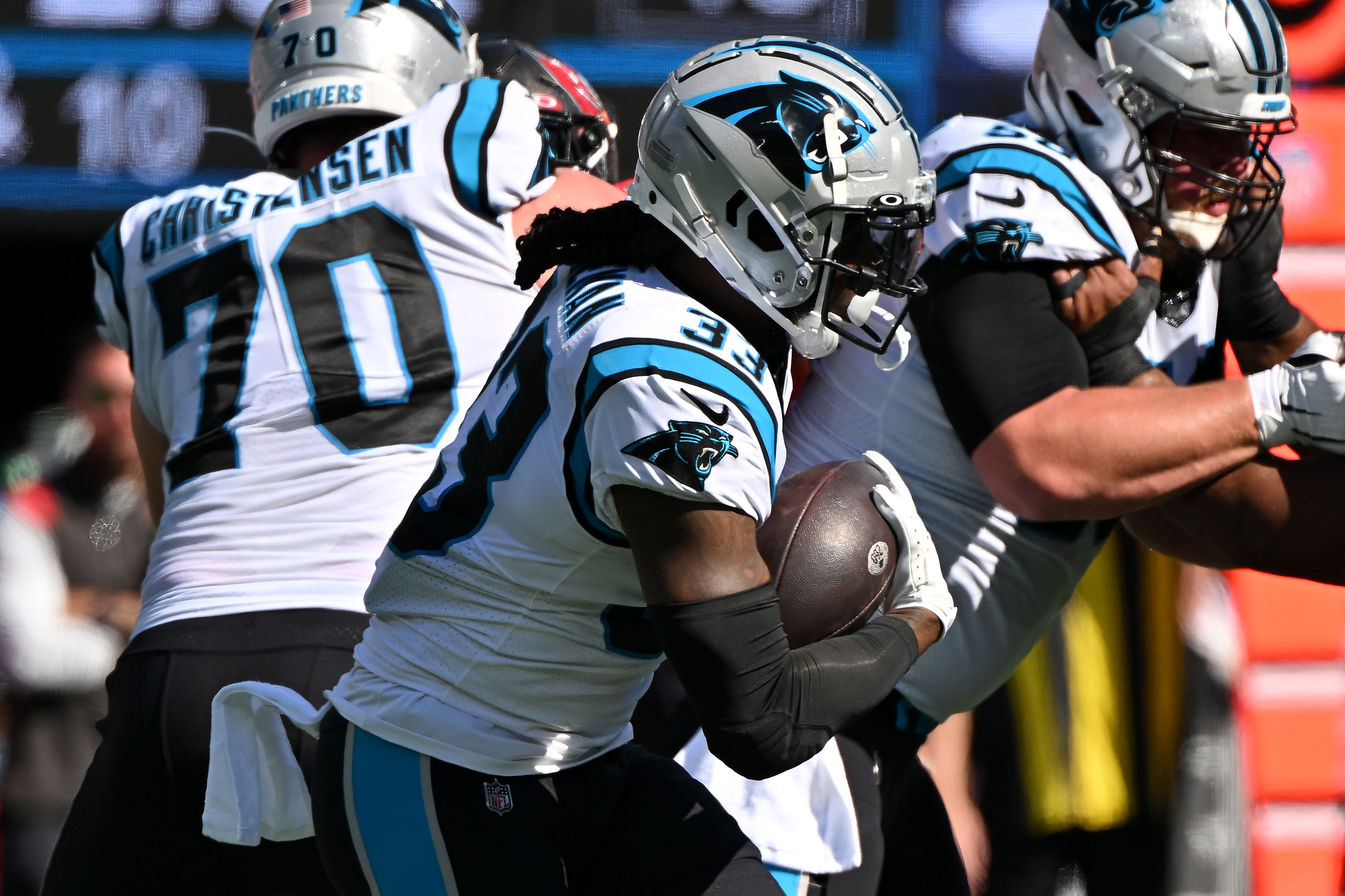 Panthers beat Buccaneers behind strong rushing attack, two TDs from QB  Walker