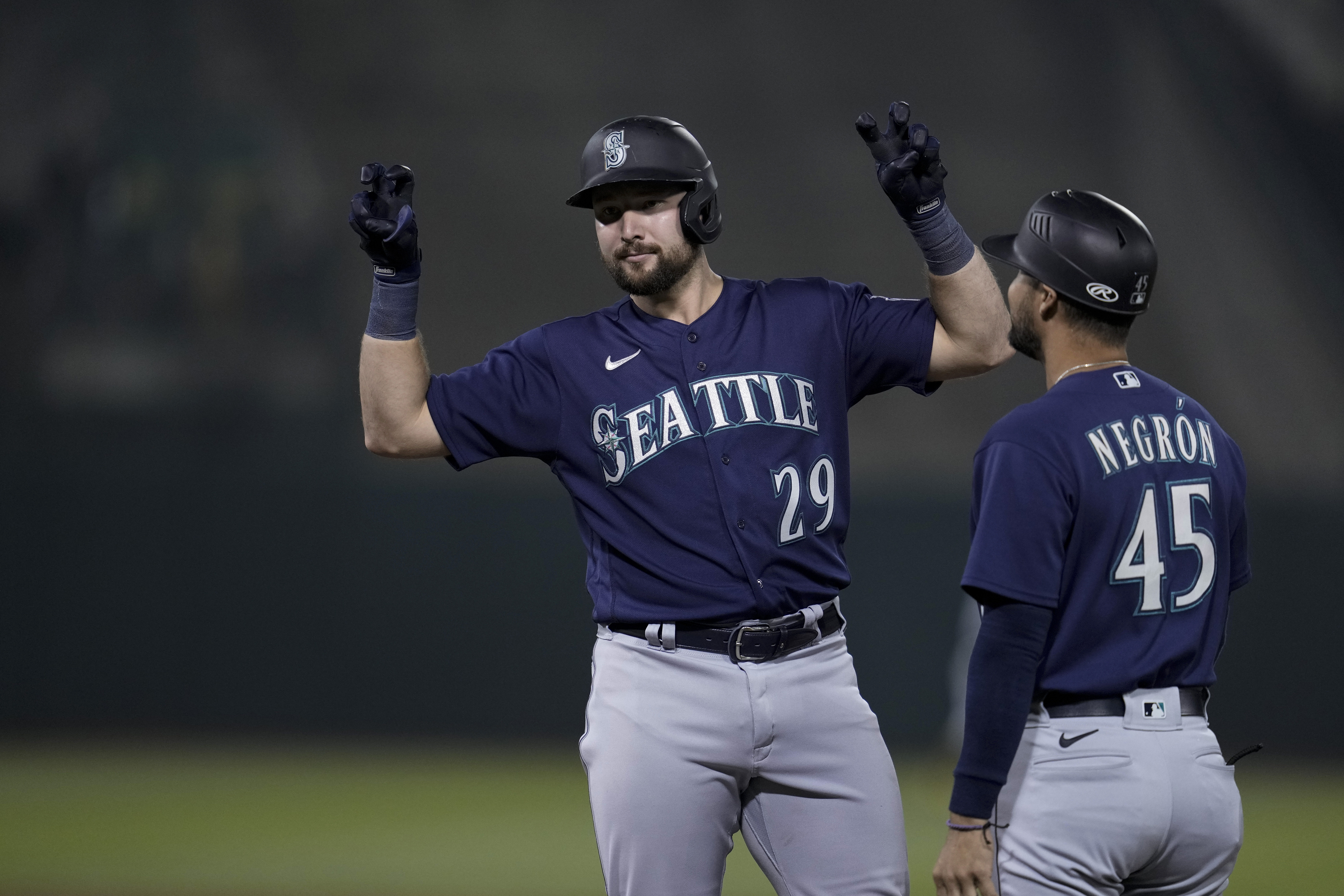 JJ Bleday homers in Athletics' loss to Mariners
