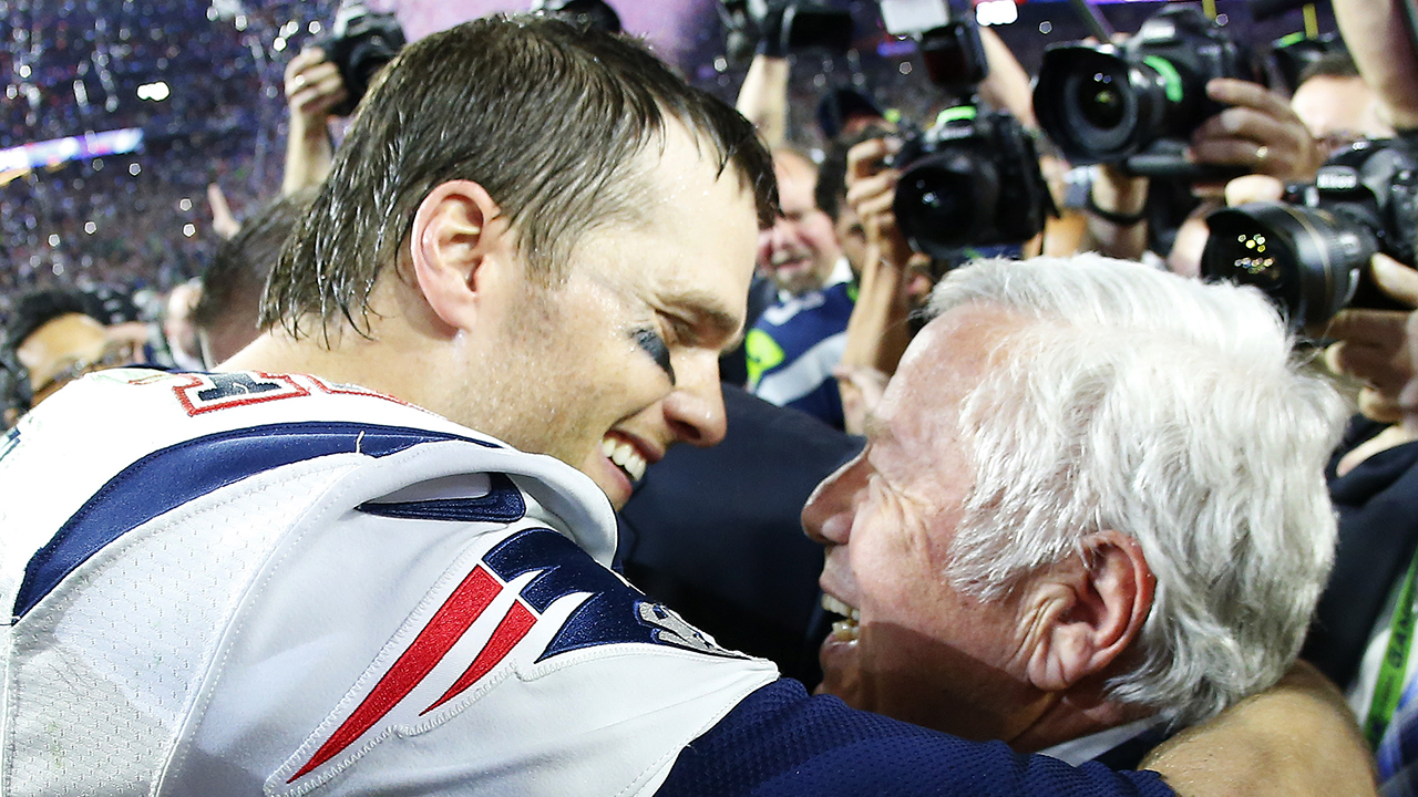 Robert Kraft wants Tom Brady to retire as member of Patriots: 'He always  has been and always will be a Patriot'