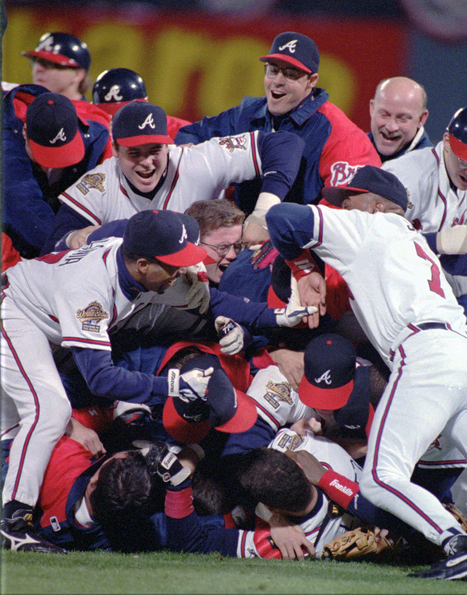 Photos: Remembering the Atlanta Braves' 1995 World Series win – Action News  Jax