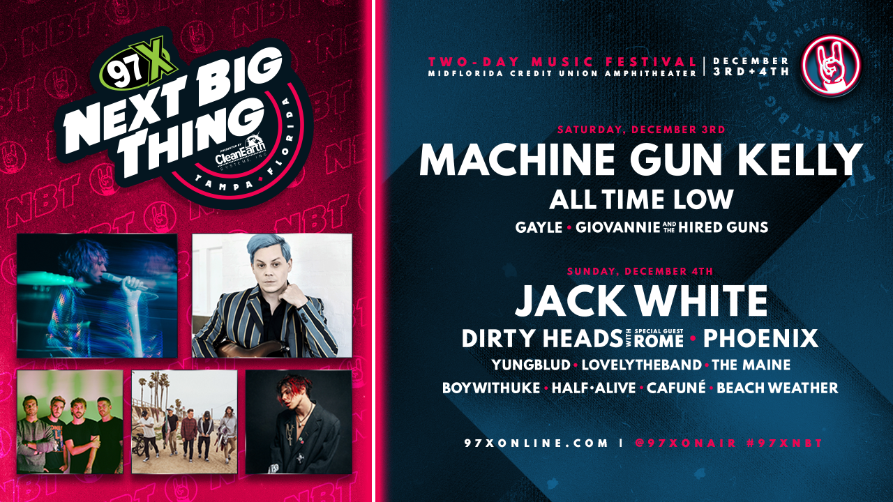 97X Next Big Thing 2022 Set Times – 97X