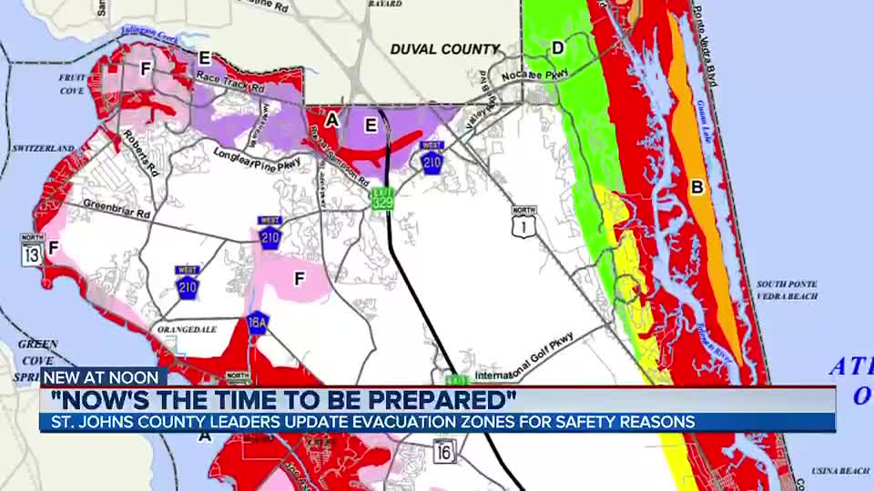 Jacksonville Evacuation Zones Map Your Neighborhood Affects Your