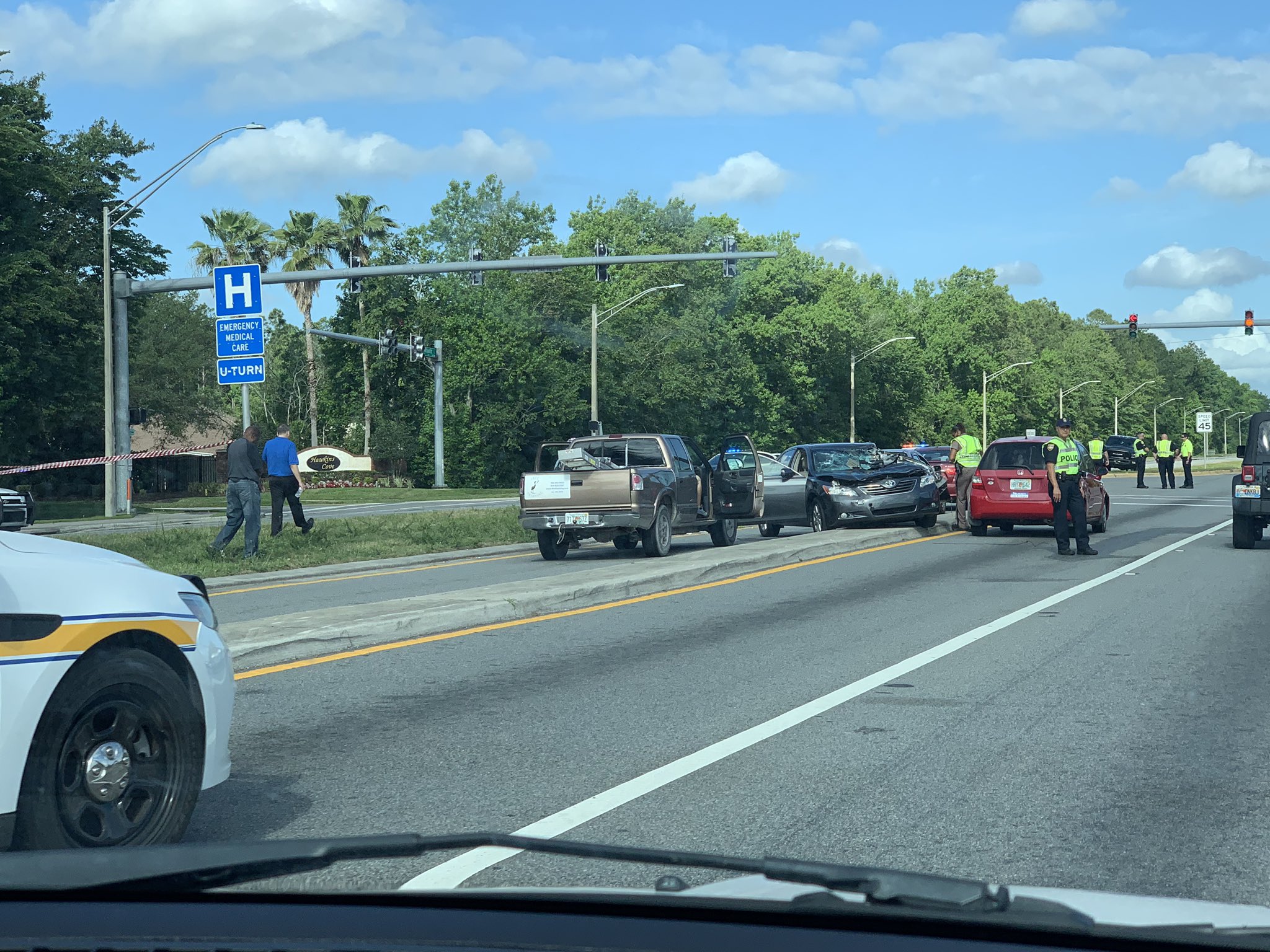 No students injured in school bus crash on Atlantic near Kernan, 63