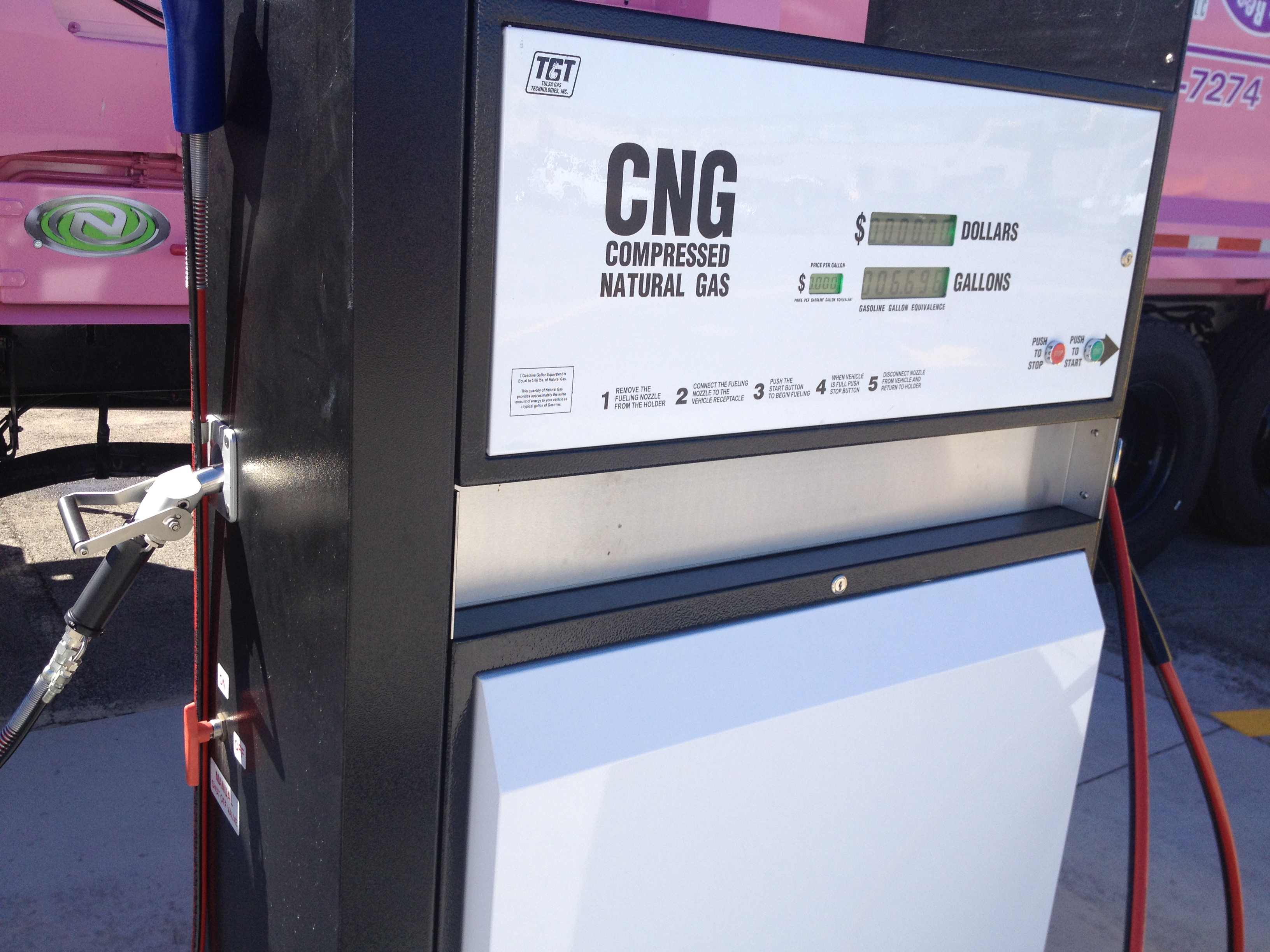 New CNG station helps fuel vehicles, as well as the local economy 102