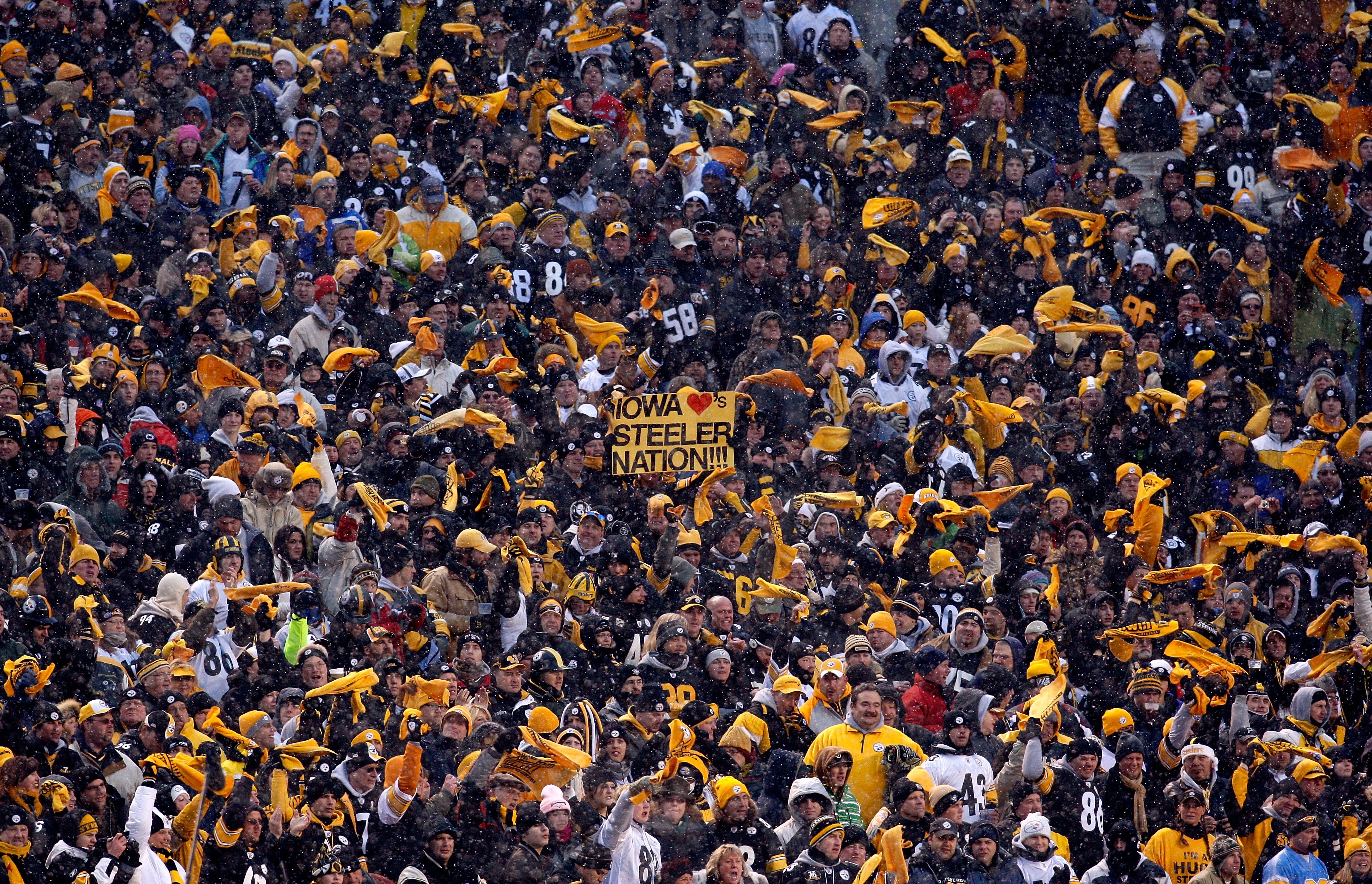 Preparing Heinz Field for Training Camp