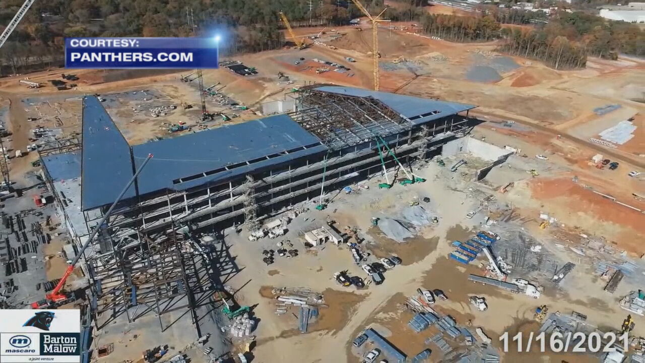 The Rock: Carolina Panthers New Headquarters Takes Shape In Rock