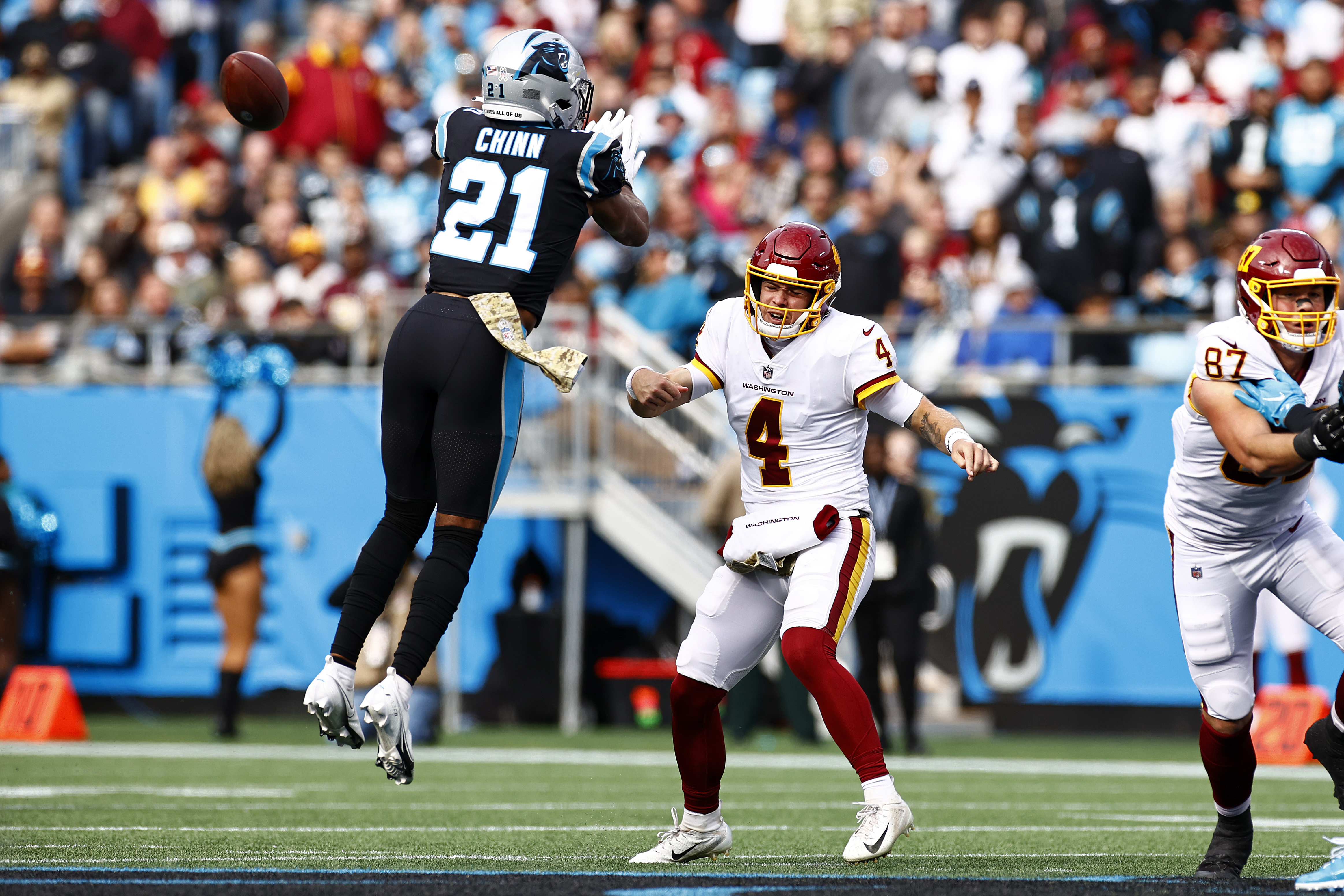 Washington spoils Cam Newton's Carolina homecoming