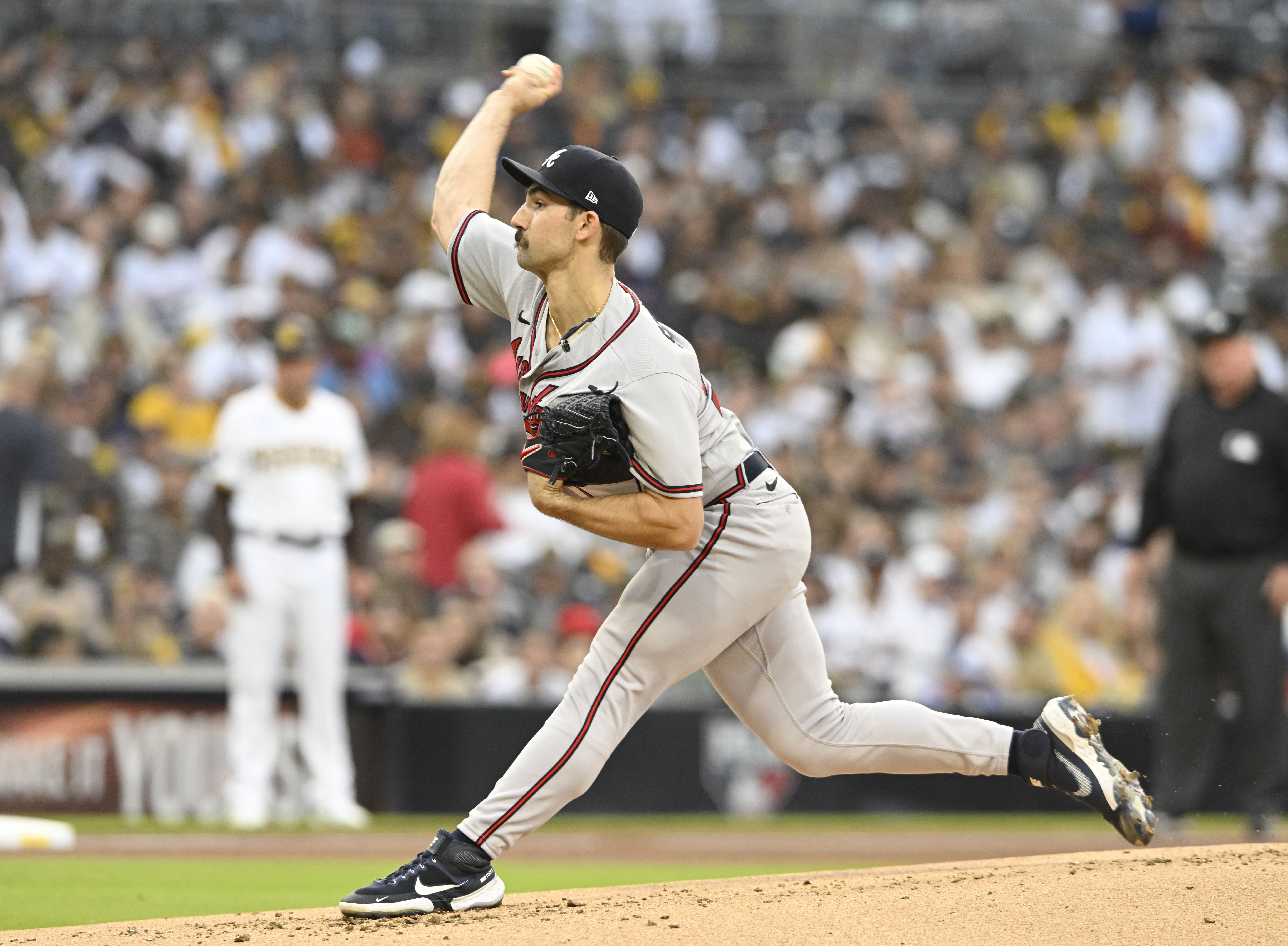 Spencer Strider pitches Braves past Padres for 8th straight win