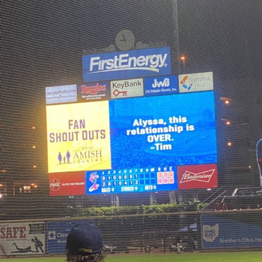 Watchfire Signs' scoreboard entertains college baseball fans