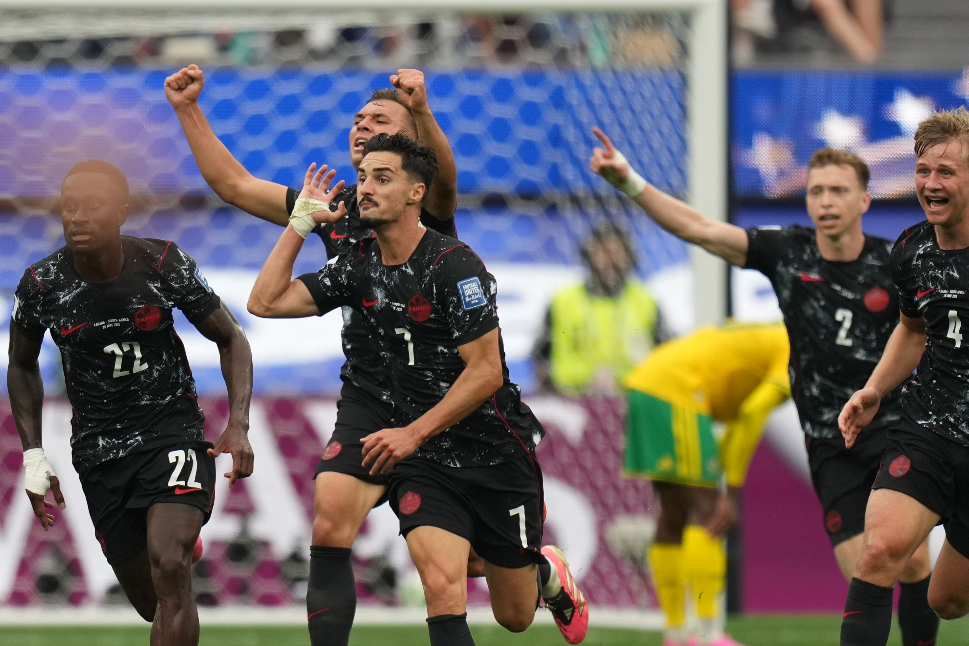Canada beats South Africa 1-0 in World Cup's first knockout match