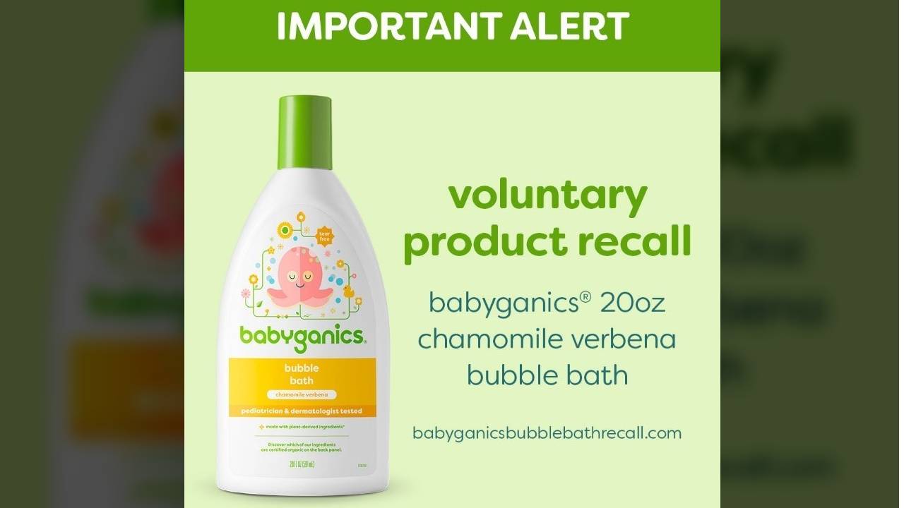 babyganics recall