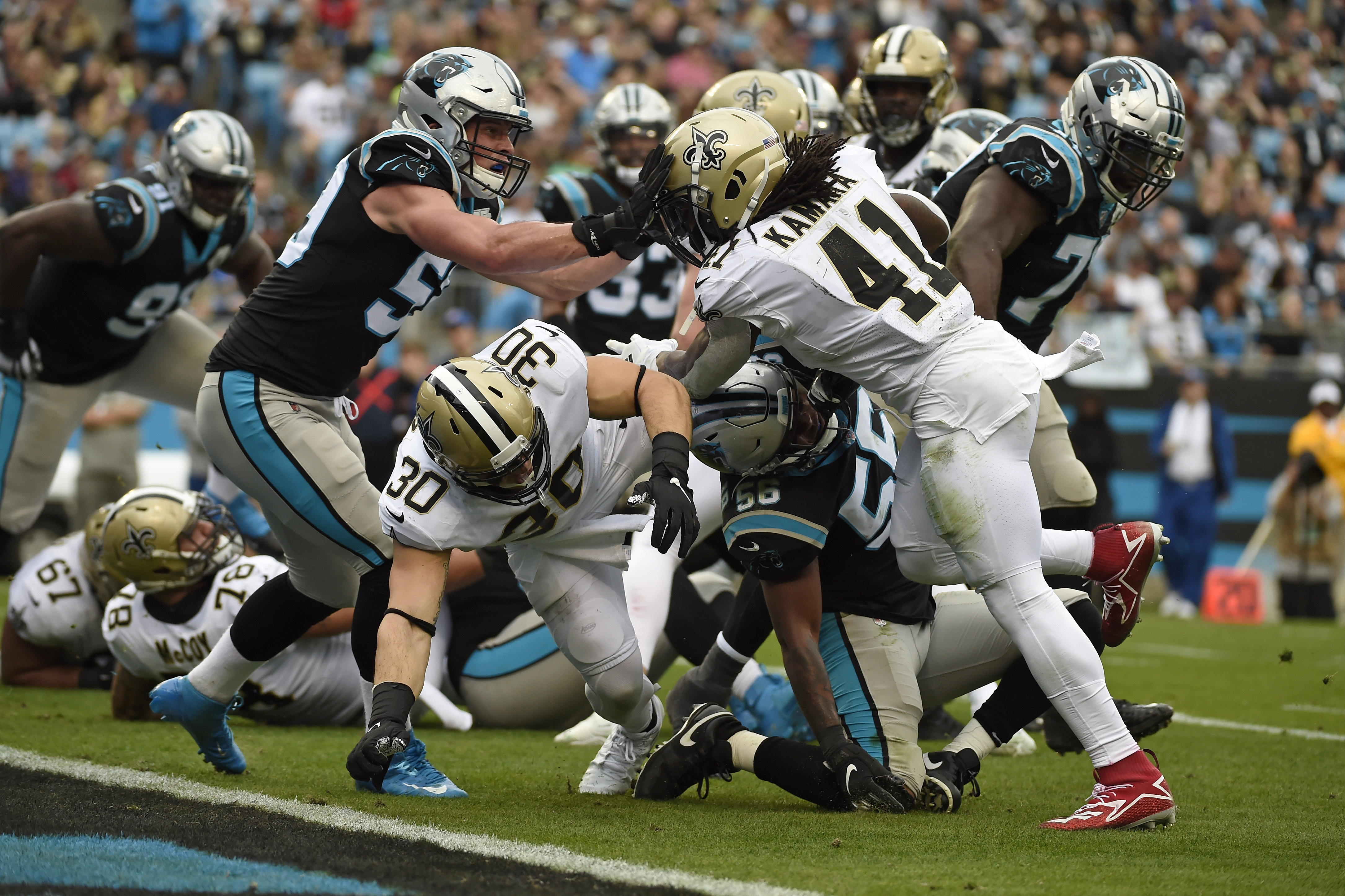 Super Bowl 57 with former Panthers star Luke Kuechly: #WakeUpCLT