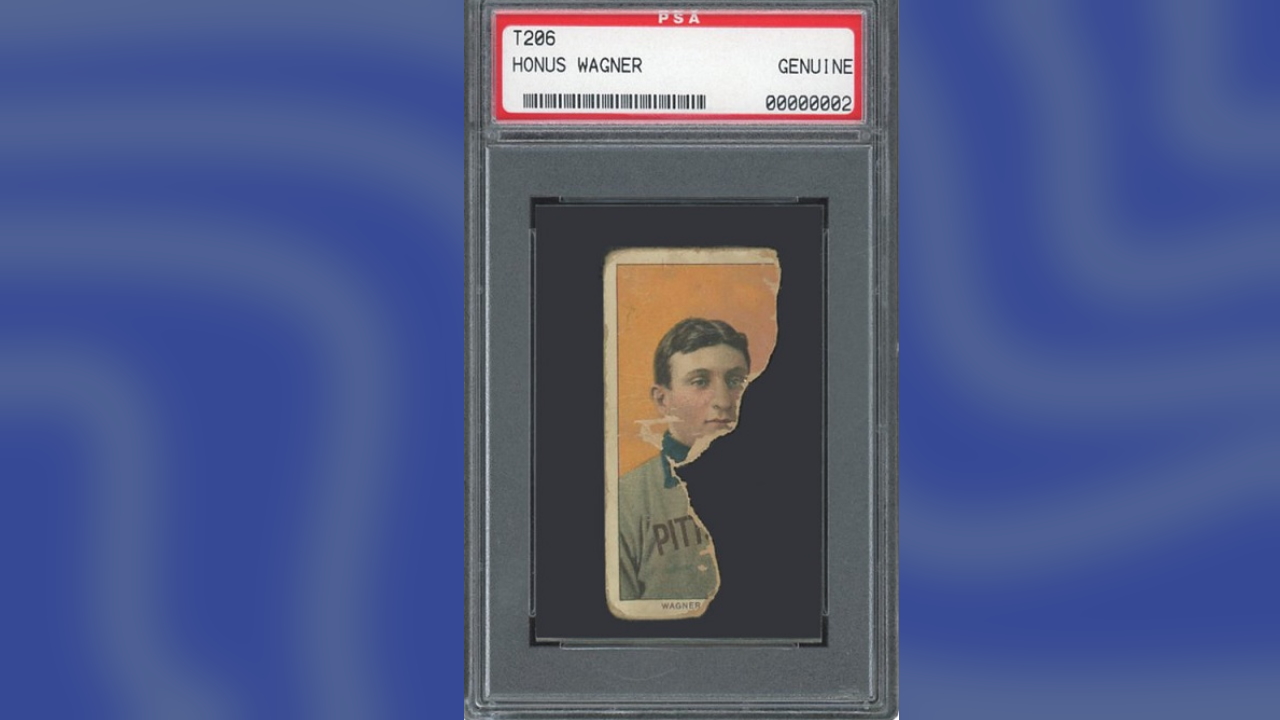 T206 Honus Wagner baseball card