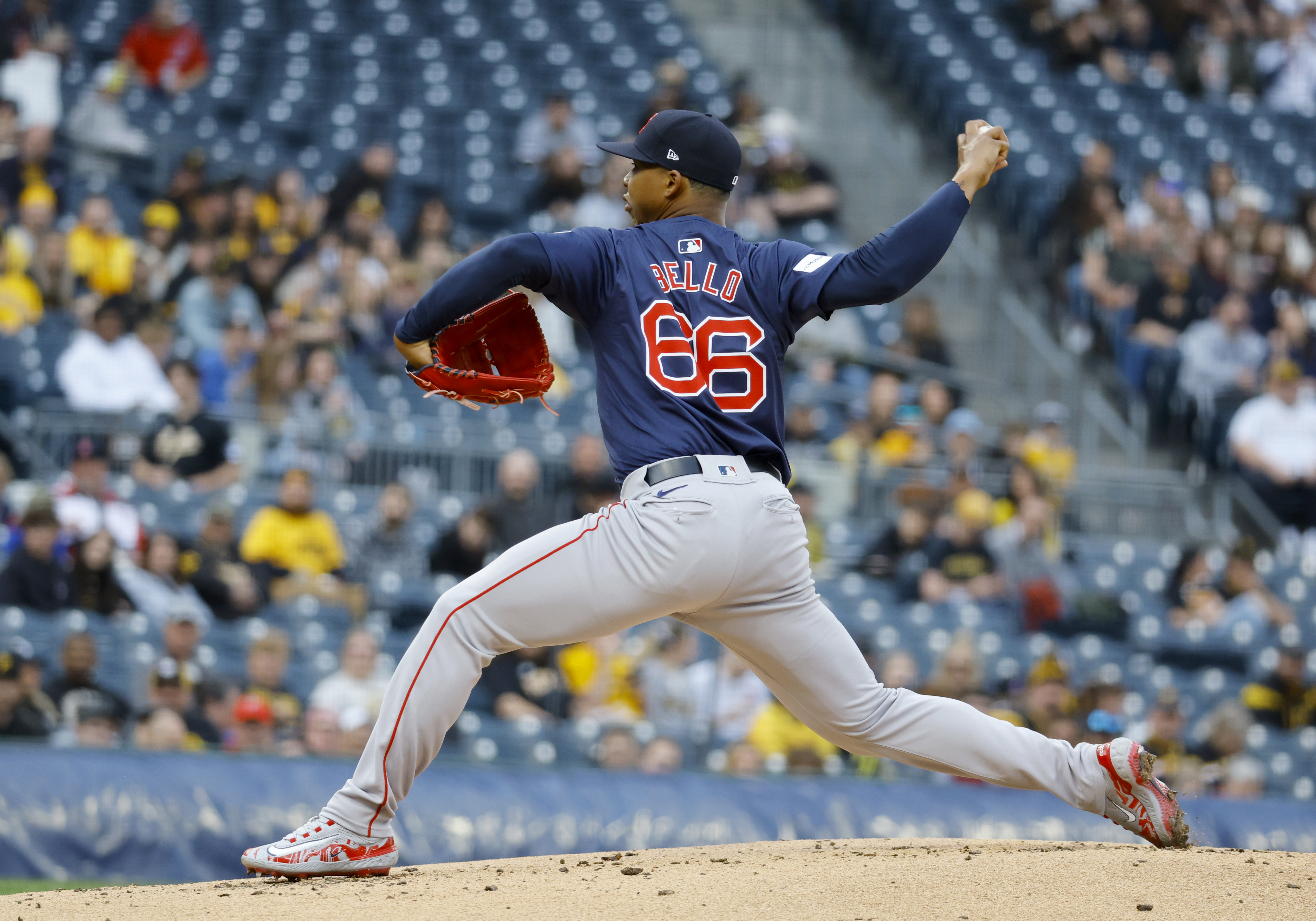 Brayan Bello allows 1 hit in 6 innings as Red Sox breeze past Pirates 8-1 –  Boston 25 News
