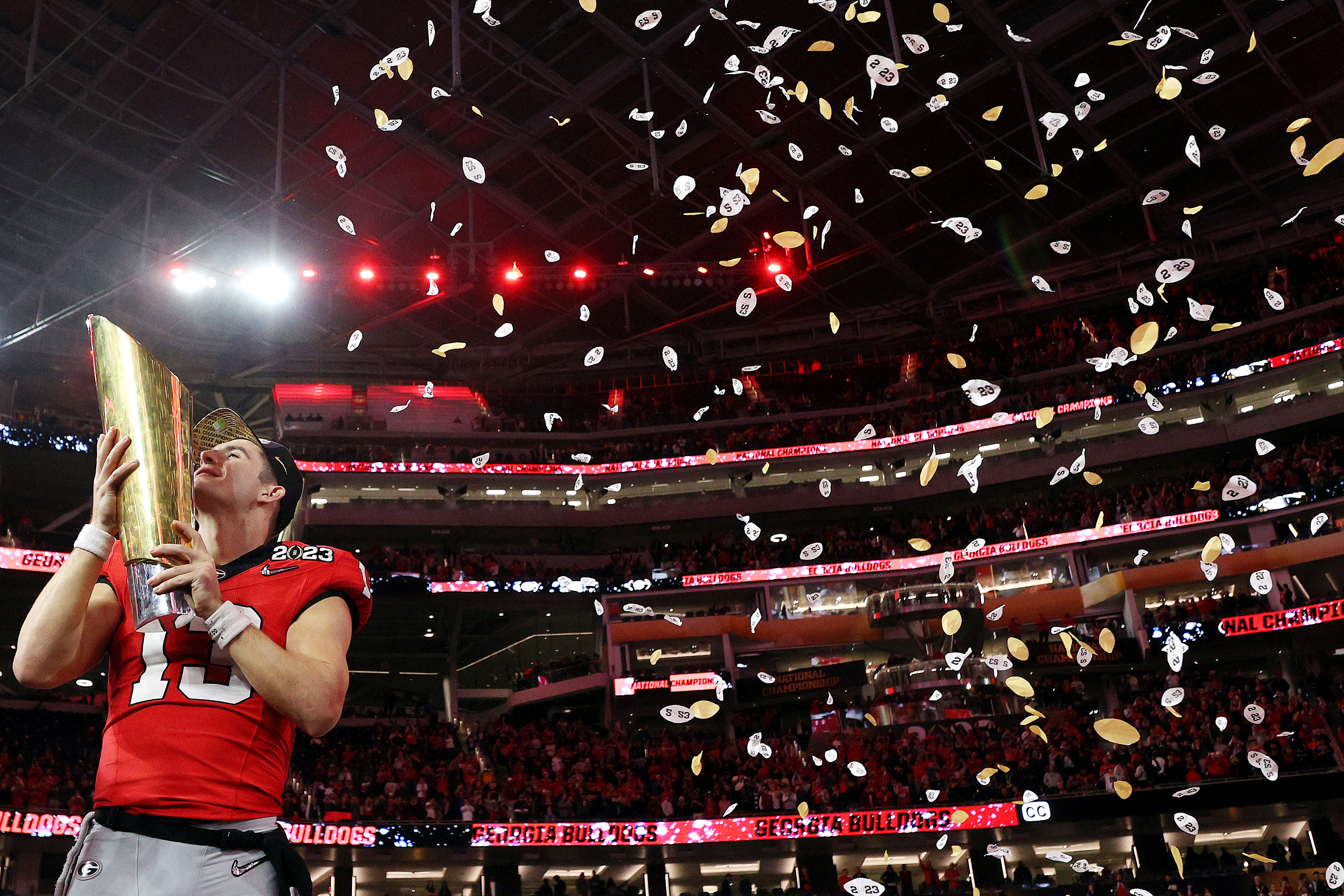Georgia Bulldogs win first college football national championship in 41  years – in pictures, Sport