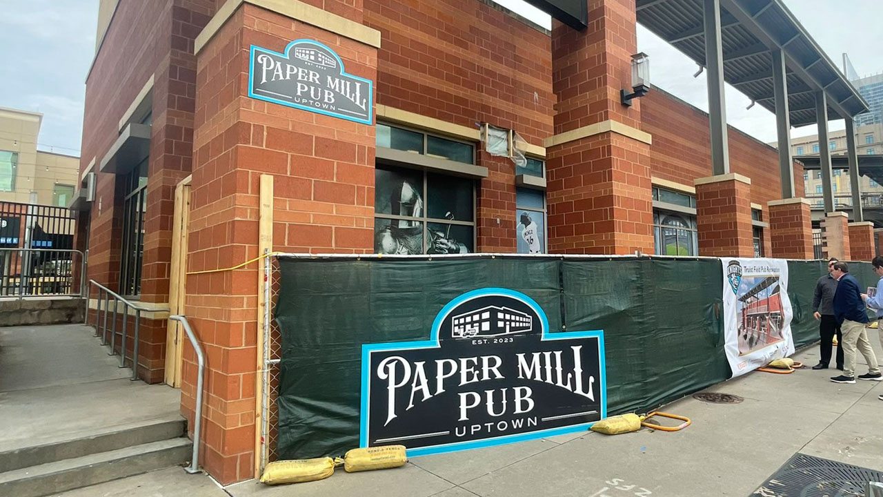 New two-story pub opens at Charlotte Knights' ballpark - Axios Charlotte