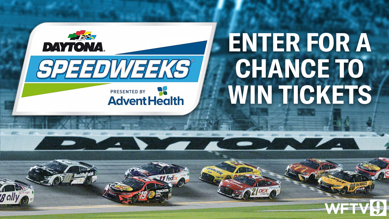 Daytona Speedweeks Enter for your chance to win tickets