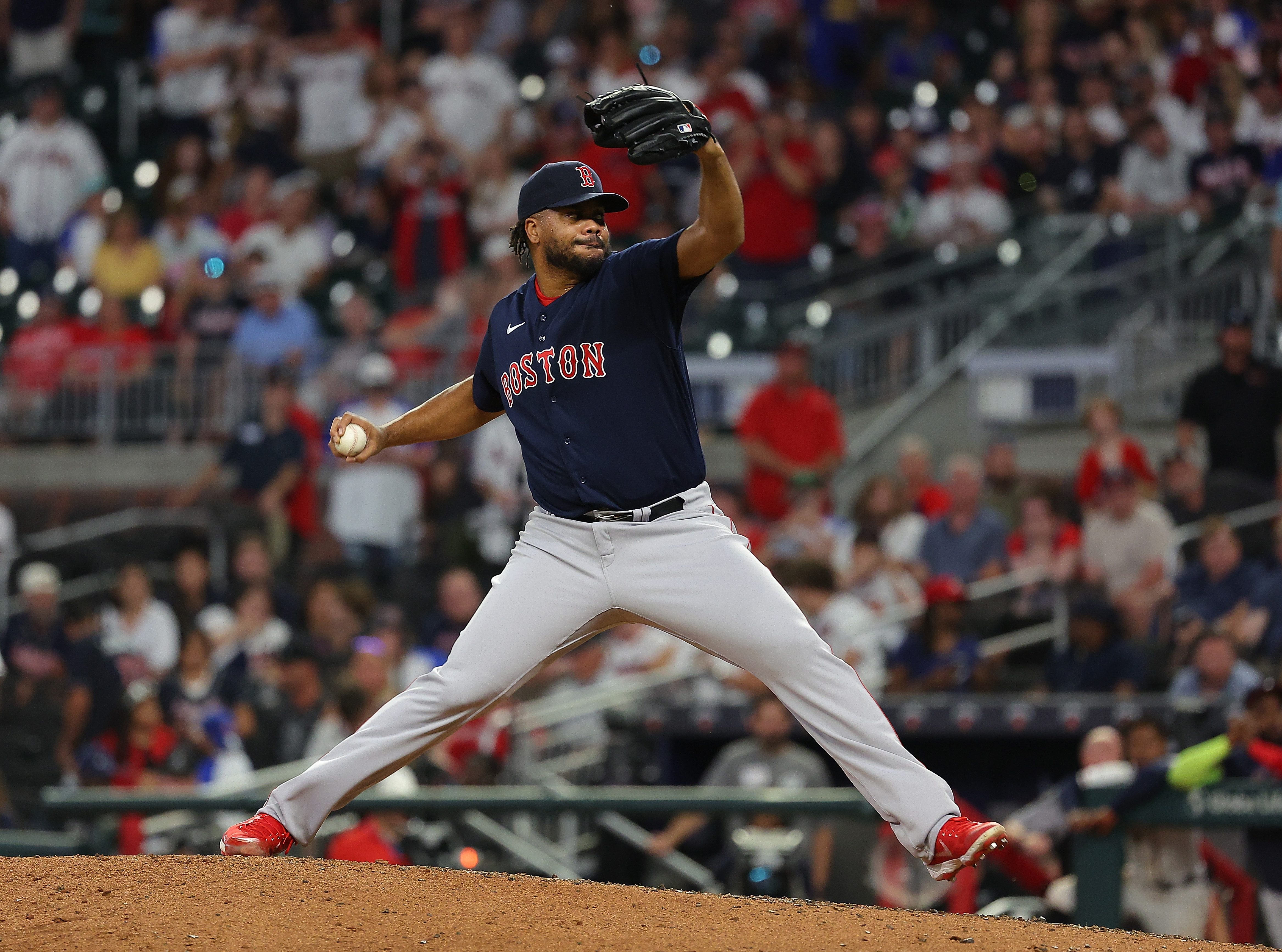 Red Sox closer Kenley Jansen, one of the slowest workers in baseball, says  he will adjust to MLB's new pitch clock - The Boston Globe