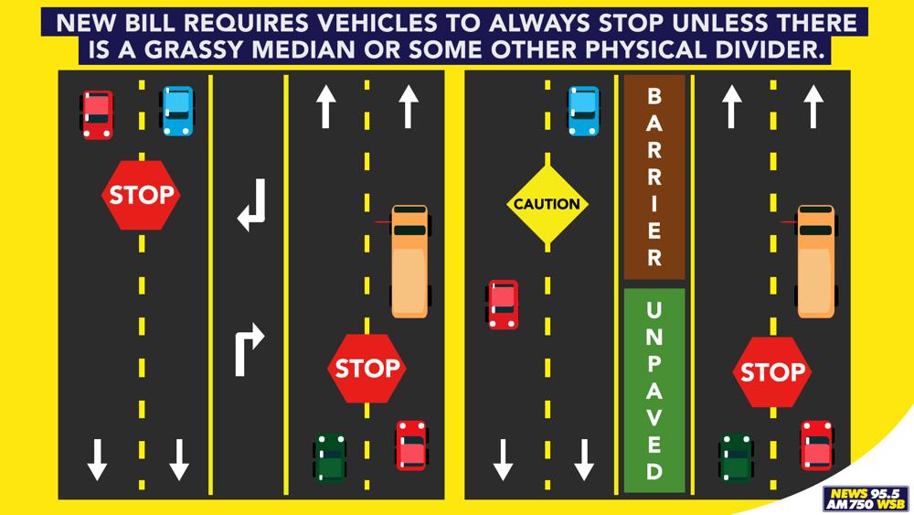 Senate moves to "fix" school bus law 95.5 WSB