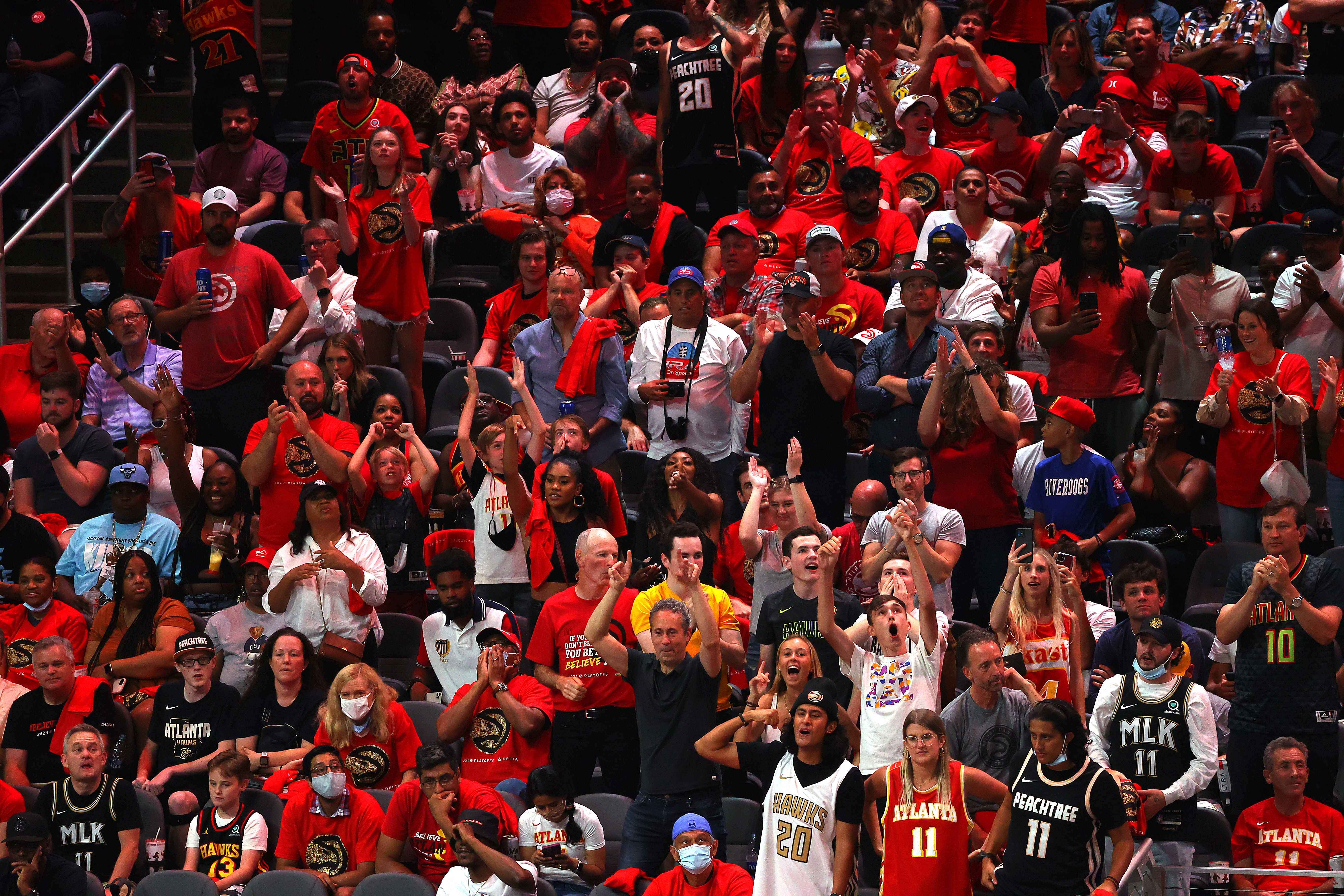 Fans and businesses “Believe” in the Atlanta Hawks playoff run