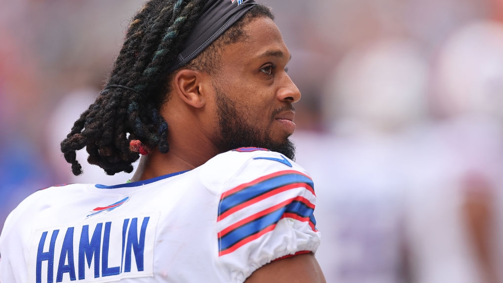 Bills safety Damar Hamlin returns to action in first regular-season game  since cardiac arrest