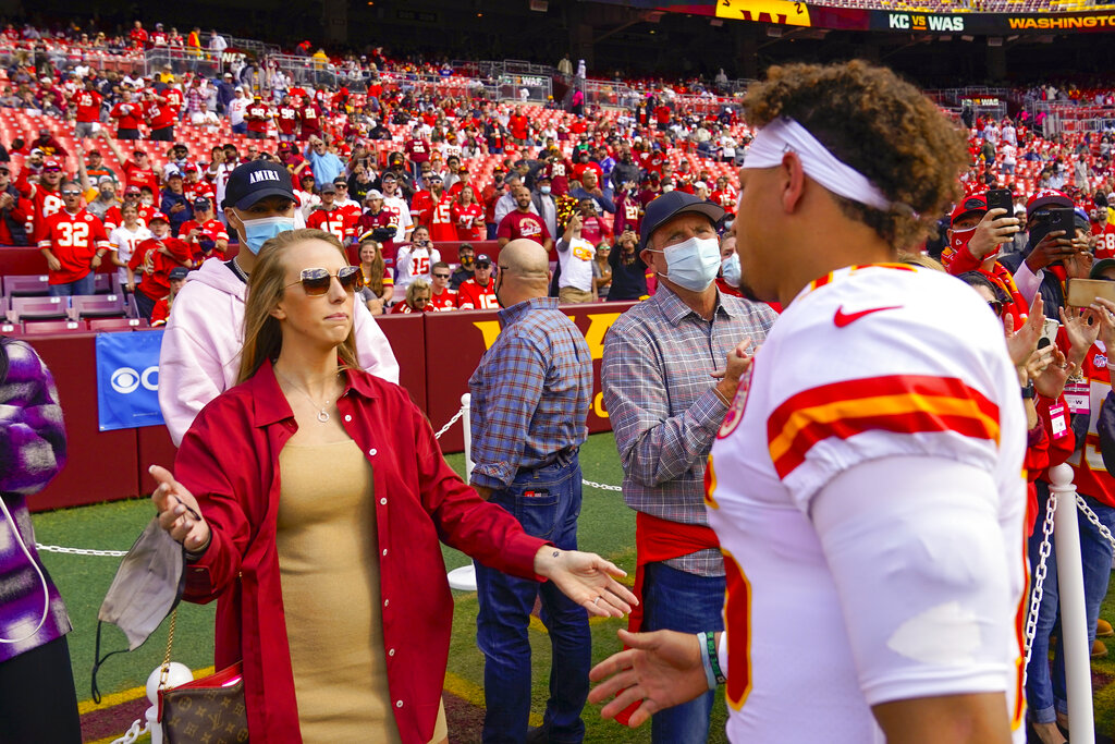 Patrick Mahomes, wife Brittany Matthews welcome second child