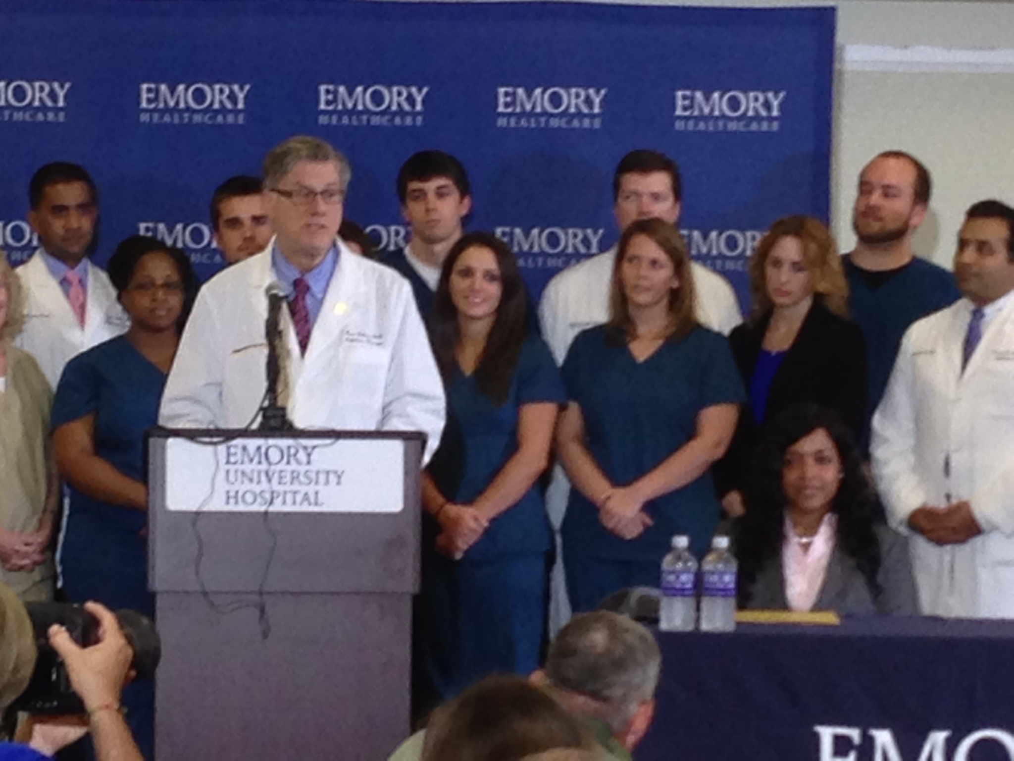 Emory Staff Learning From Ebola Patients 95.5 WSB