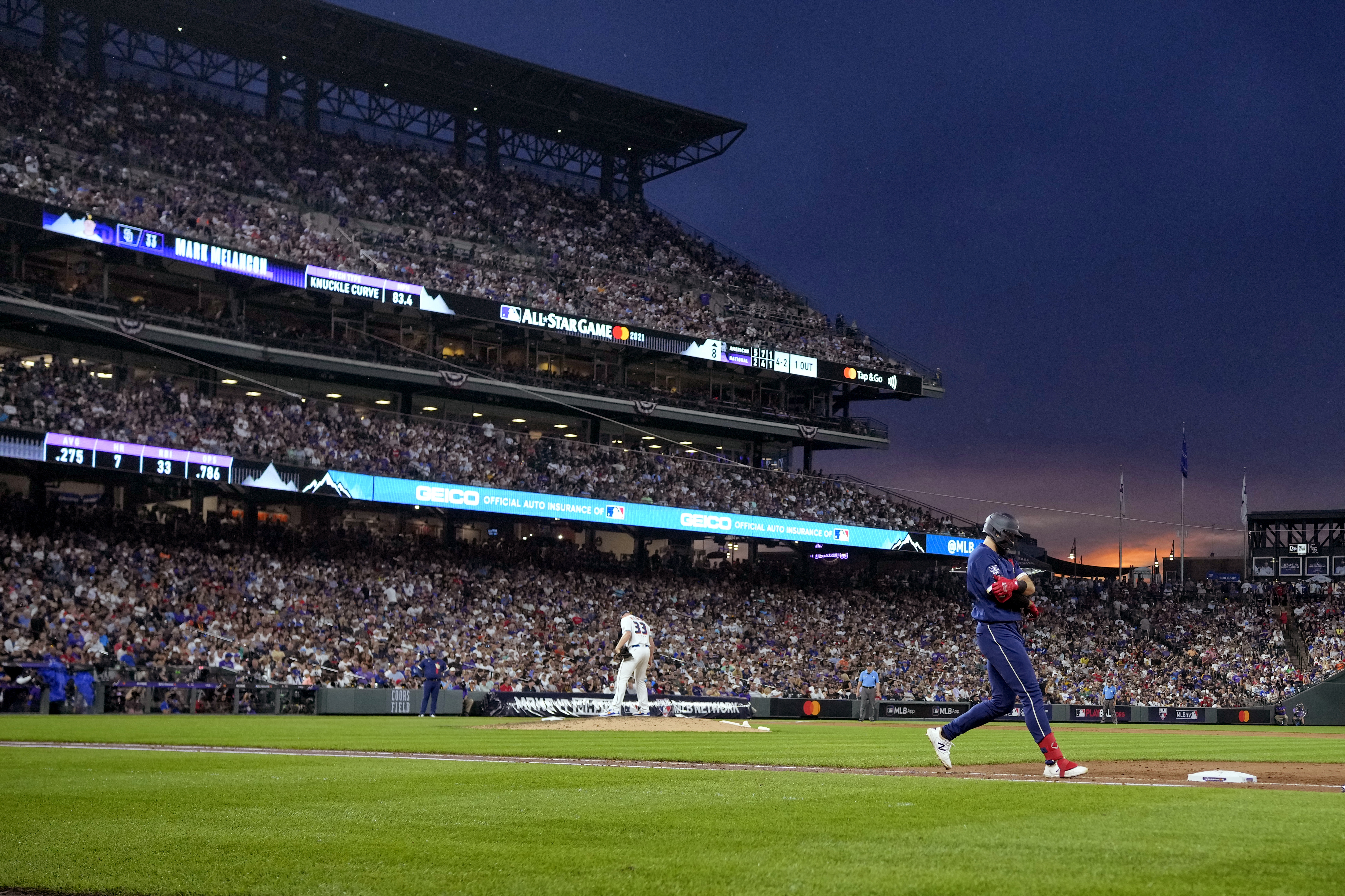 WATCH: Vladimir Guerrero Jr. crushes homer at MLB All-Star Game at Coors  Field – The Denver Post